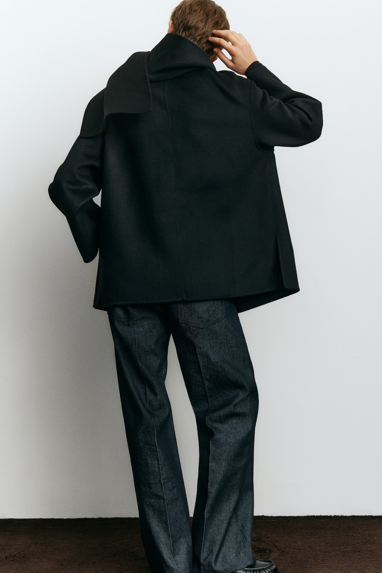 Handmade Wool-Blend Coat - image 5