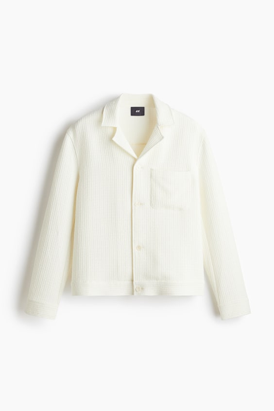 Мужские куртки H&M Loose Fit Textured Jacket