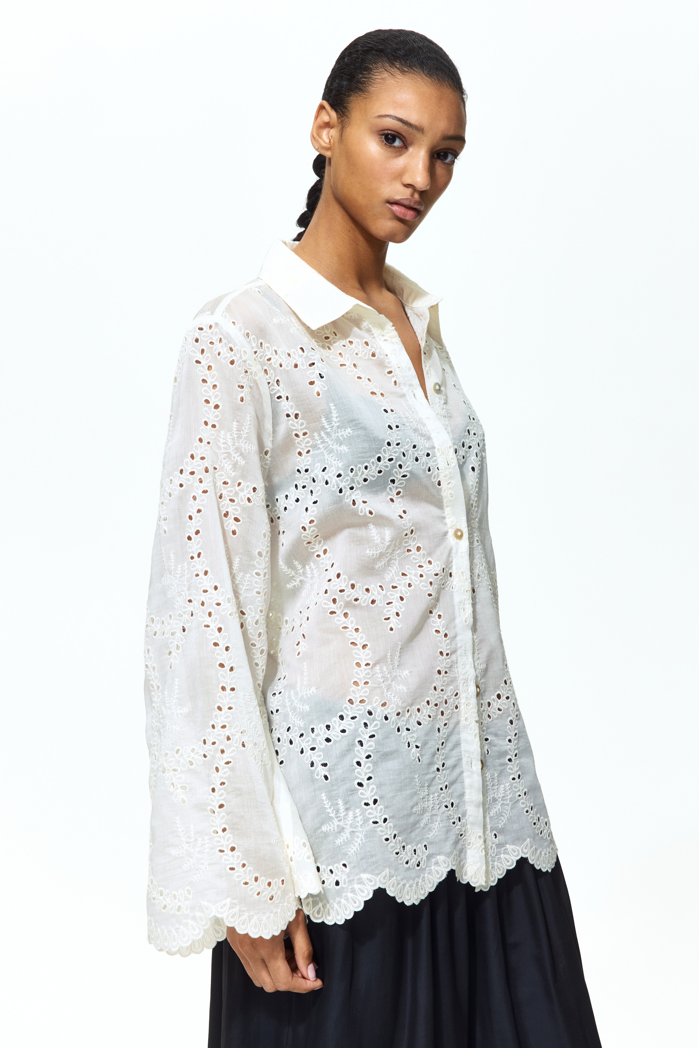 Eyelet-Embroidered Shirt from H&M - $59.99