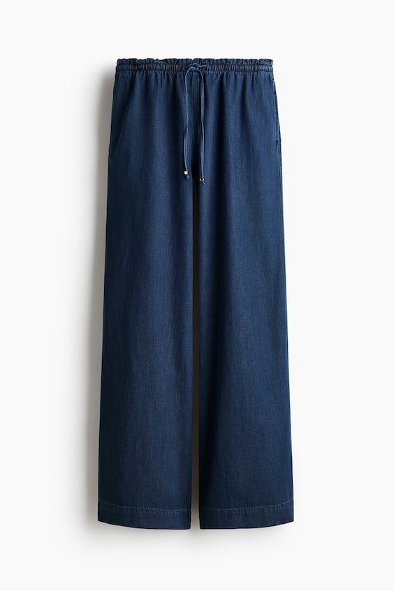 Женские сумки H&M Wide-Cut Paper-Bag Pants