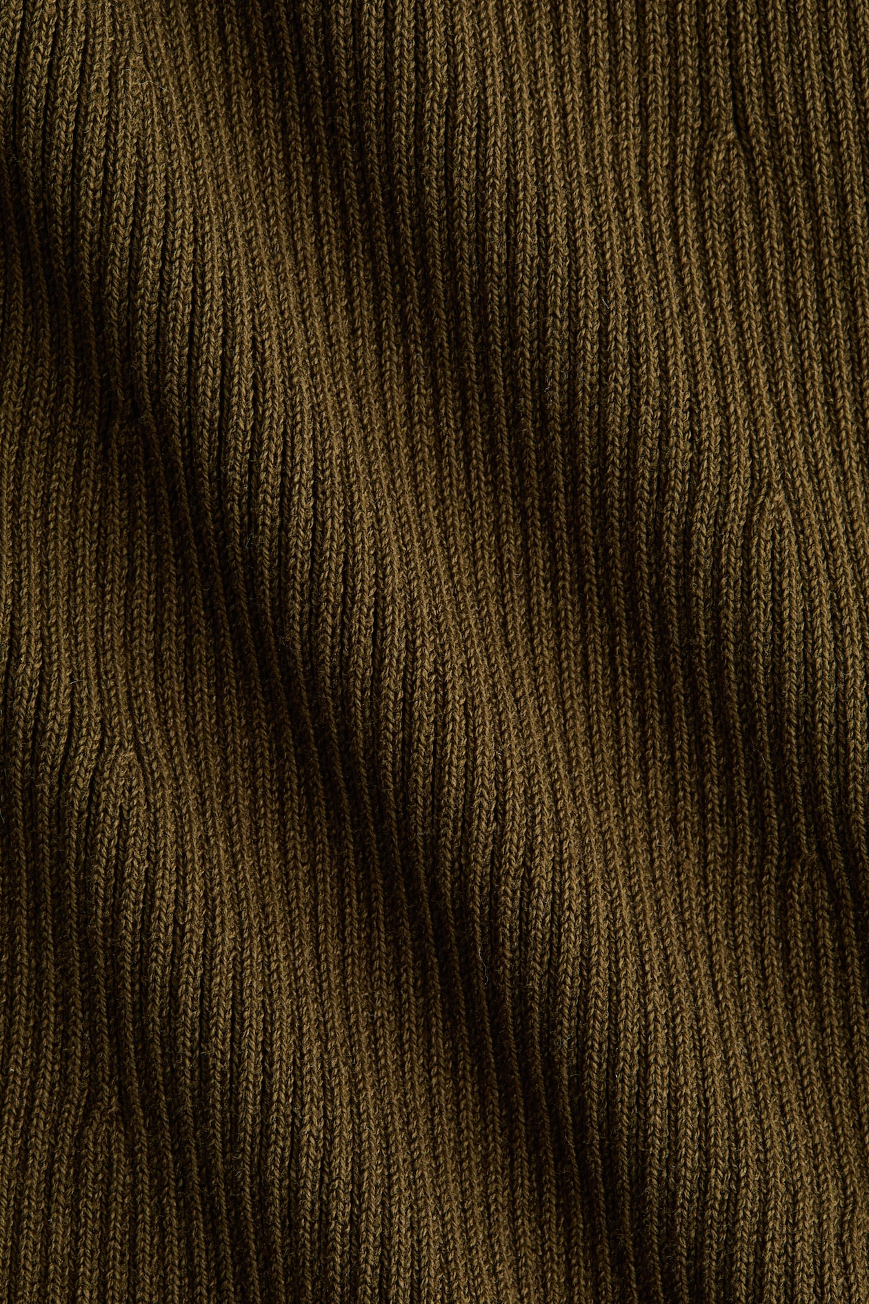 Rib-Knit Dress with Flared Skirt - image 4