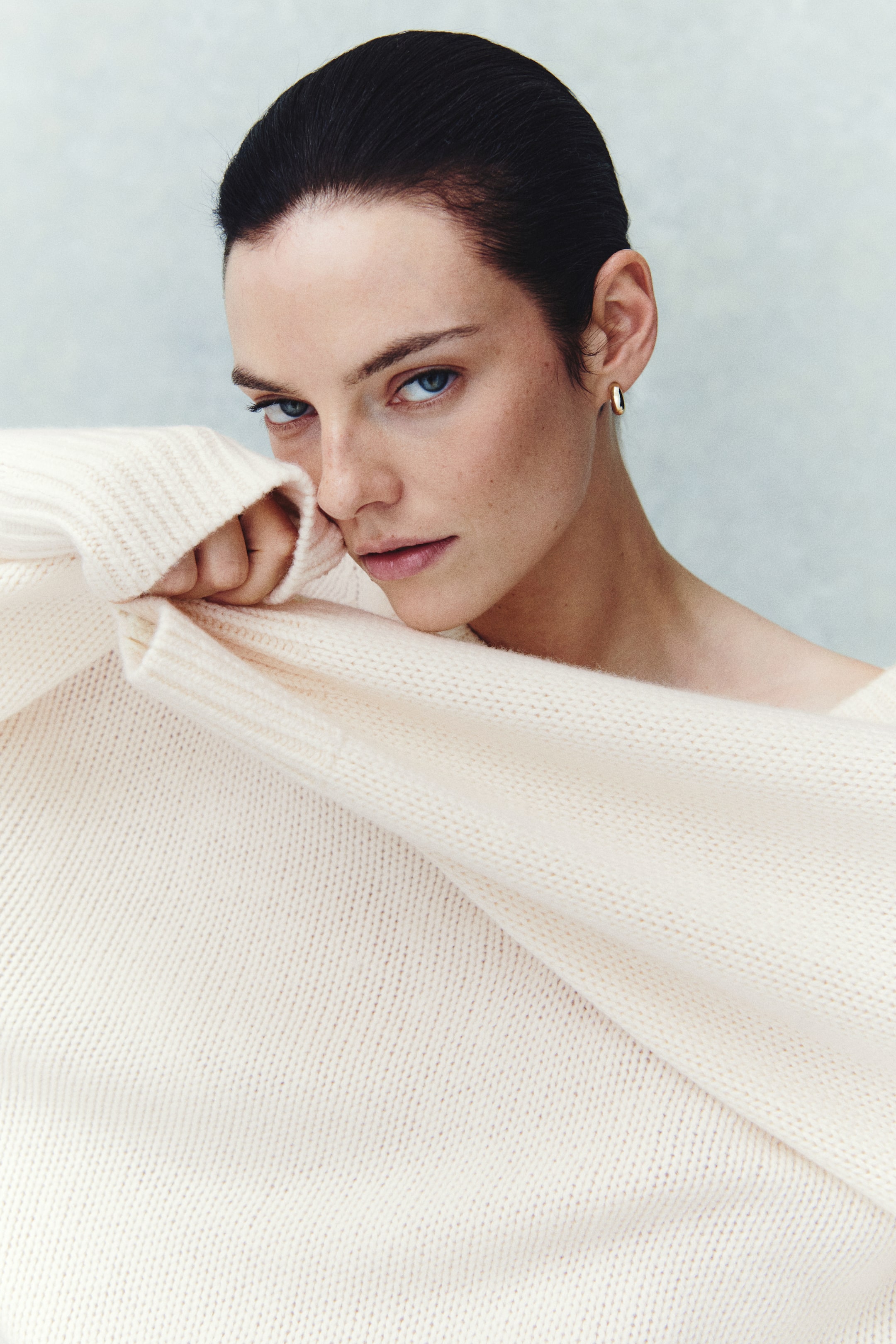 Chandail grande taille en laine