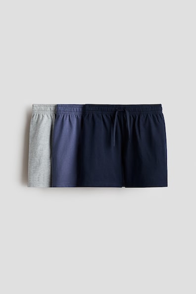 コットンジャージーショートパンツ 3枚セット
