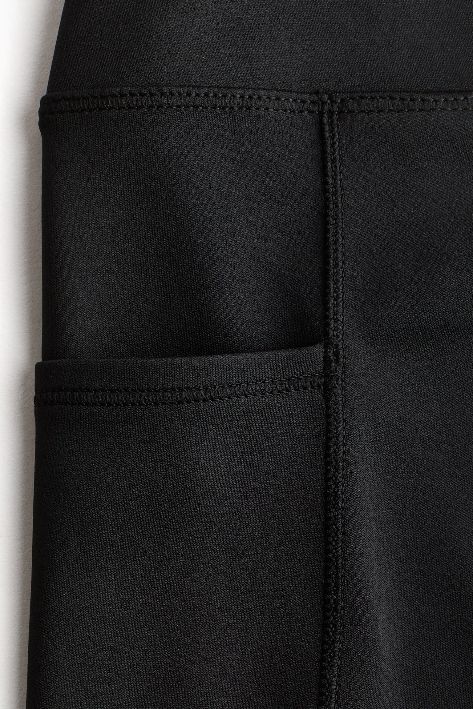 Leggings de desporto com DryMove™ e bolso - Preto/Azul marinho - 7