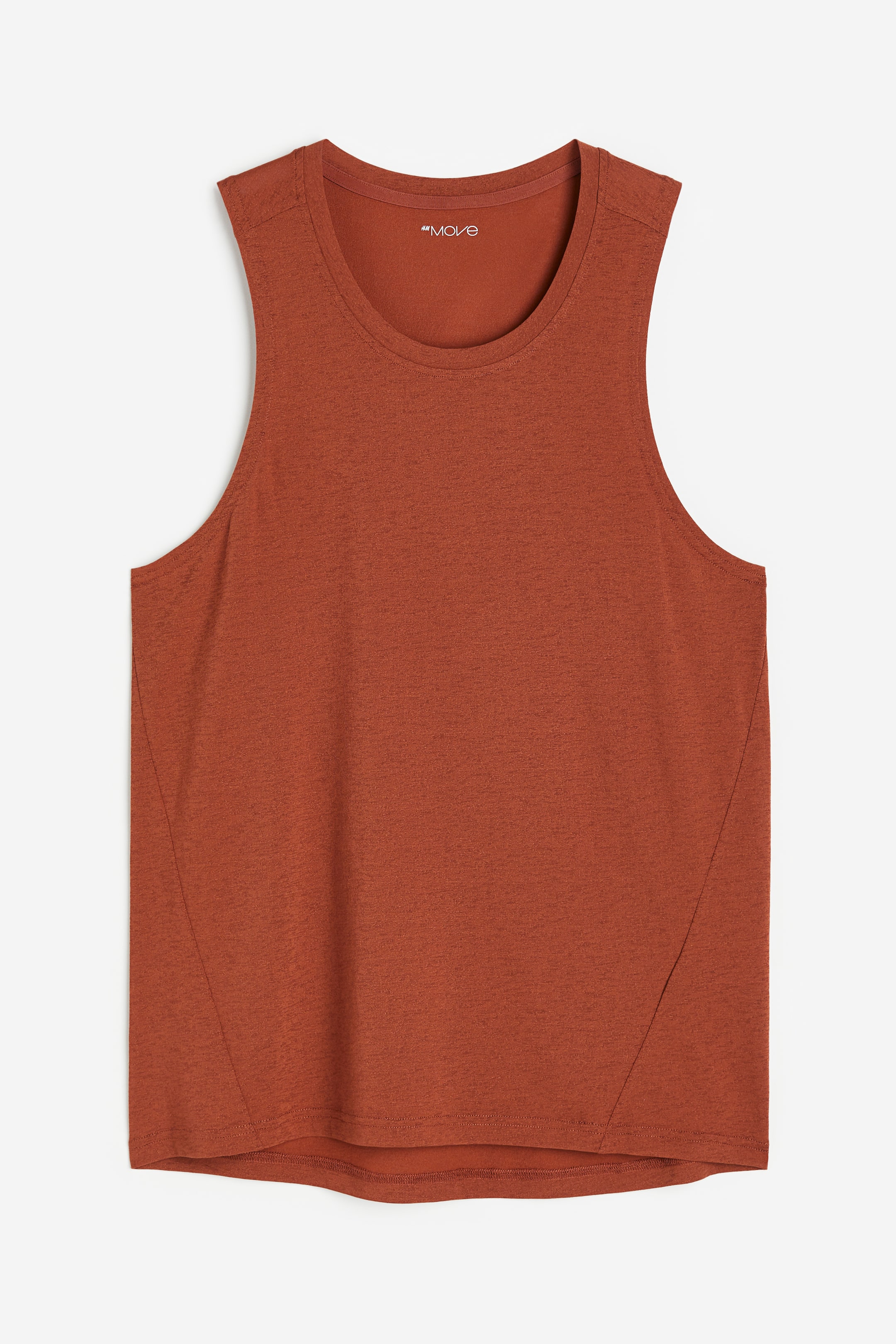 Xem ảnh lớn hơn: Áo ba lỗ thể thao DryMove™ - Màu nâu nhạt - Men | H&M VN 1