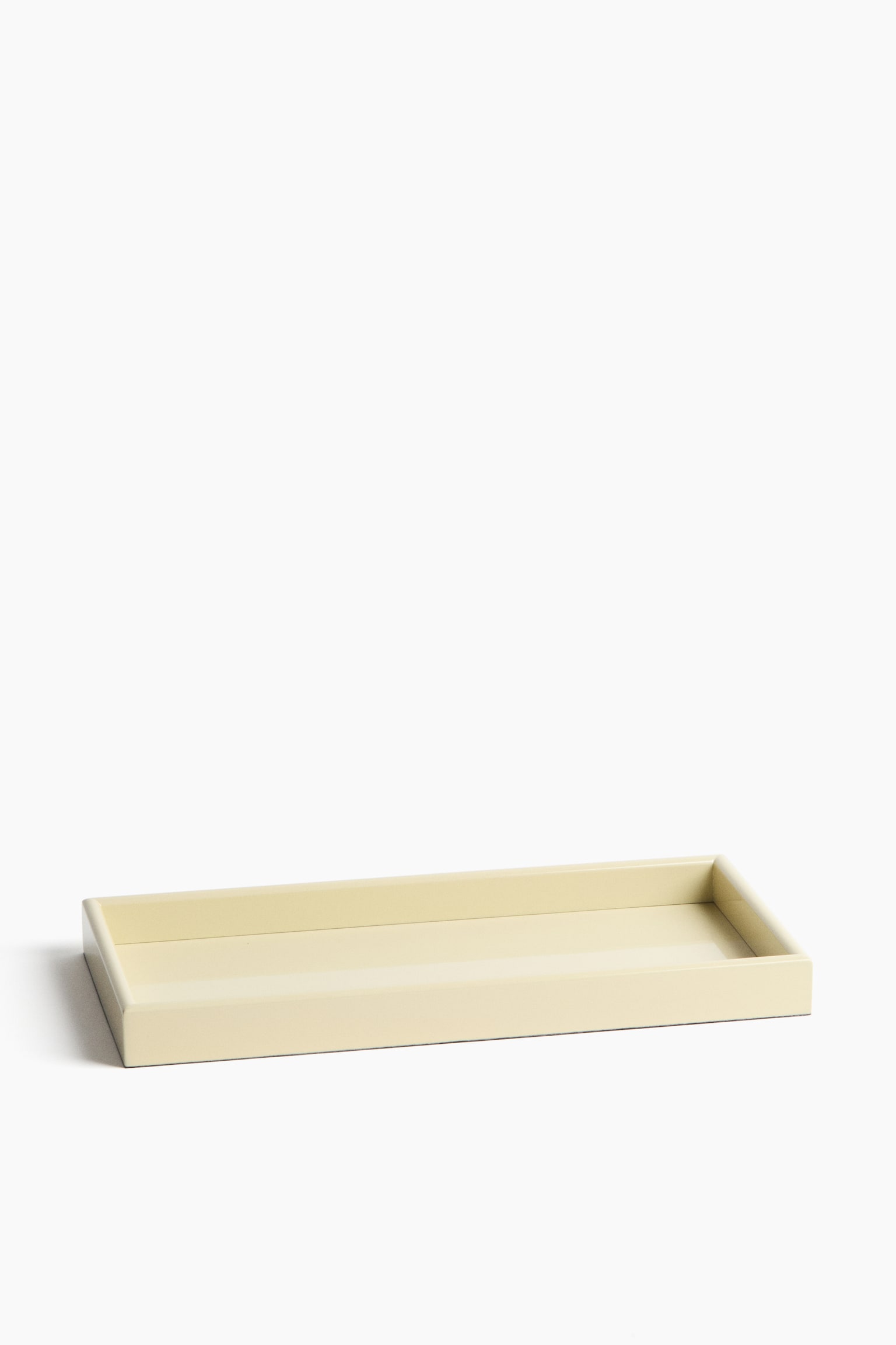Rectangular tray - Light yellow/Pink - 2