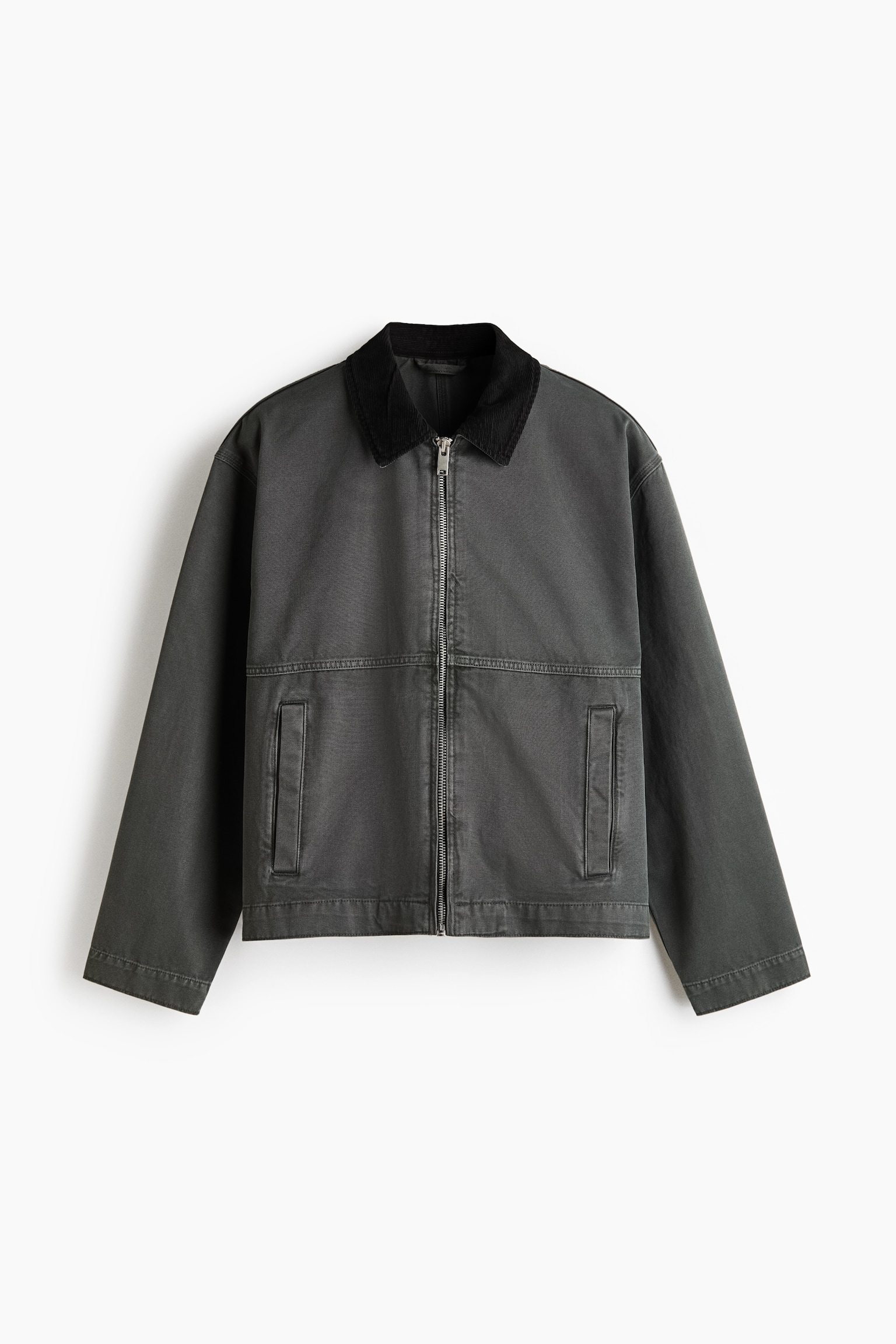 Workwear jacket - Gris oscuro/Beige grisáceo/Marrón oscuro