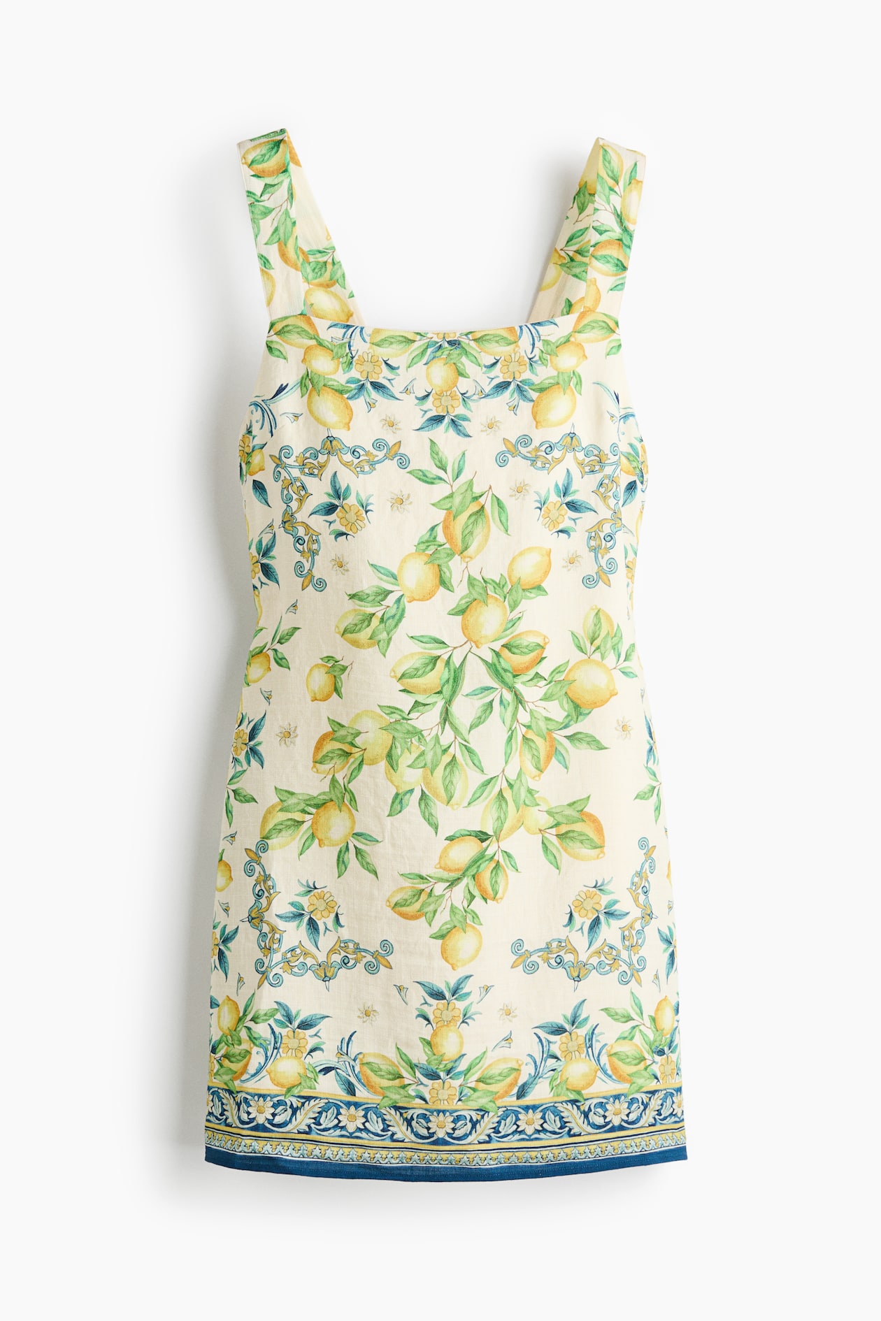 Sleeveless Open-Back Dress