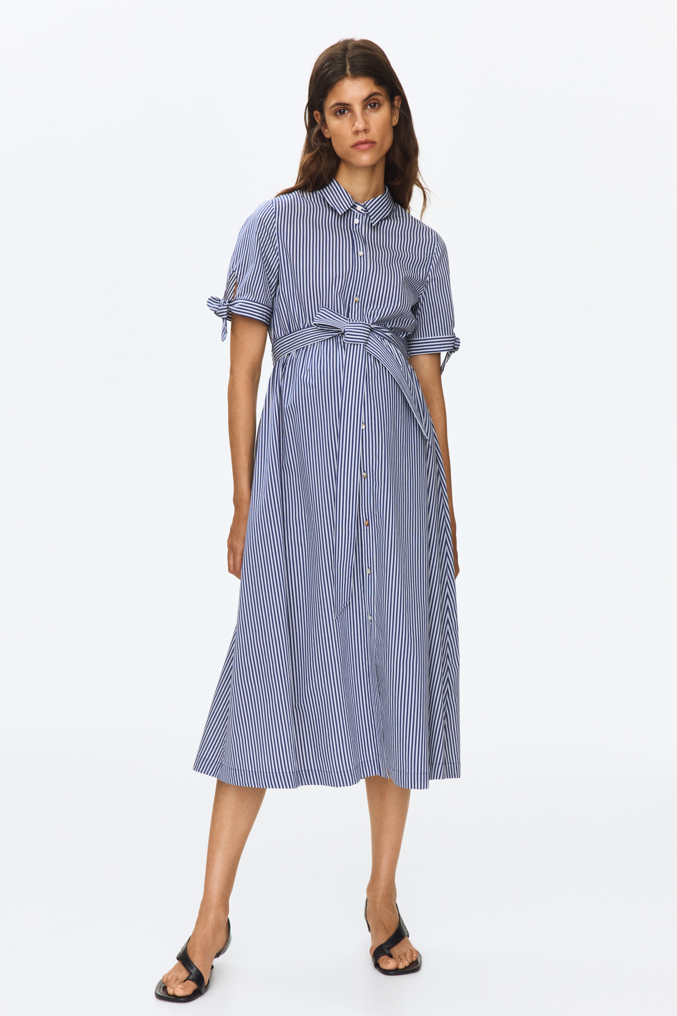 MAMA Short-Sleeved Shirt Dress from H&M - $59.99