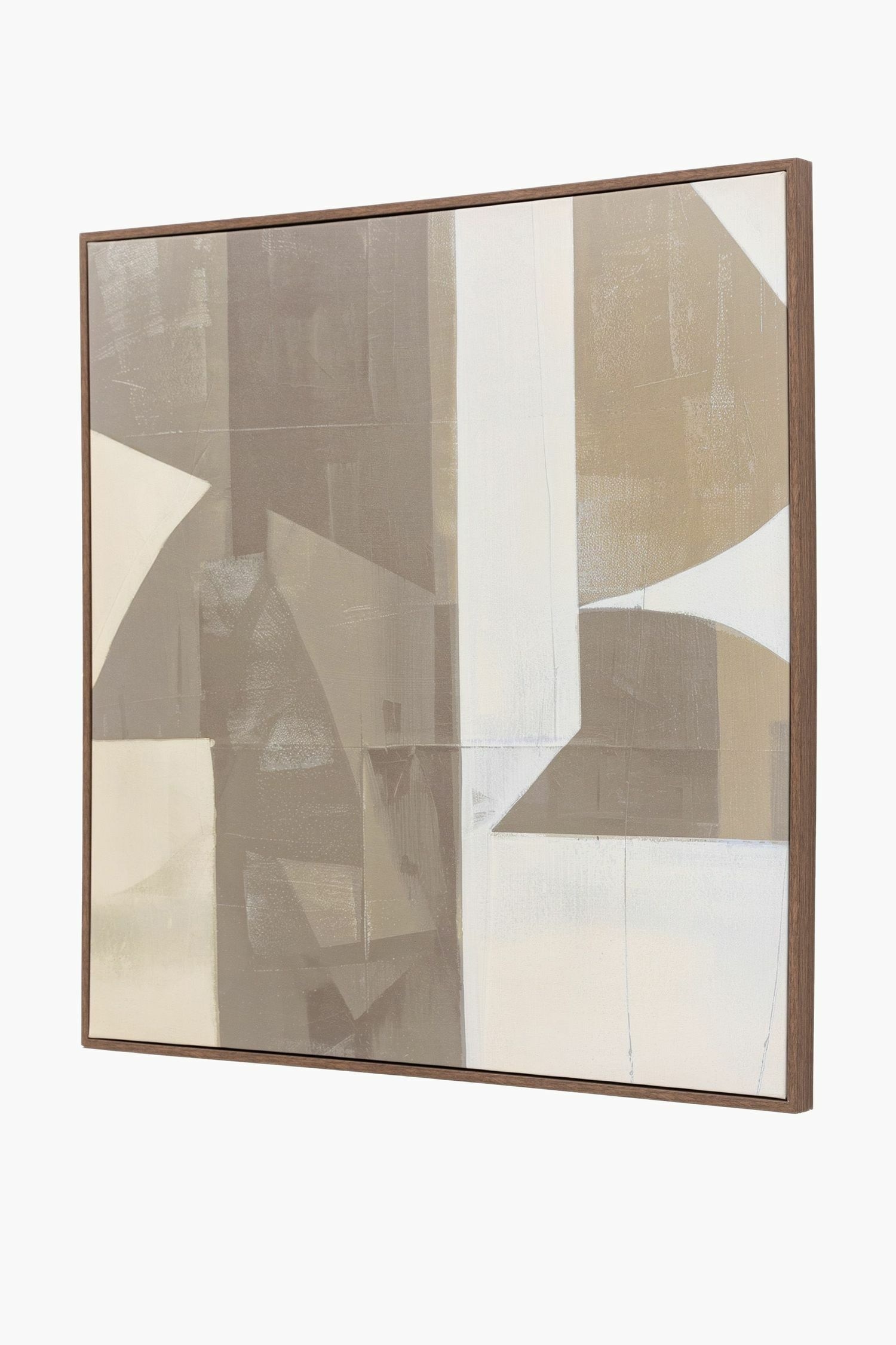 Abstract Framed Canvas