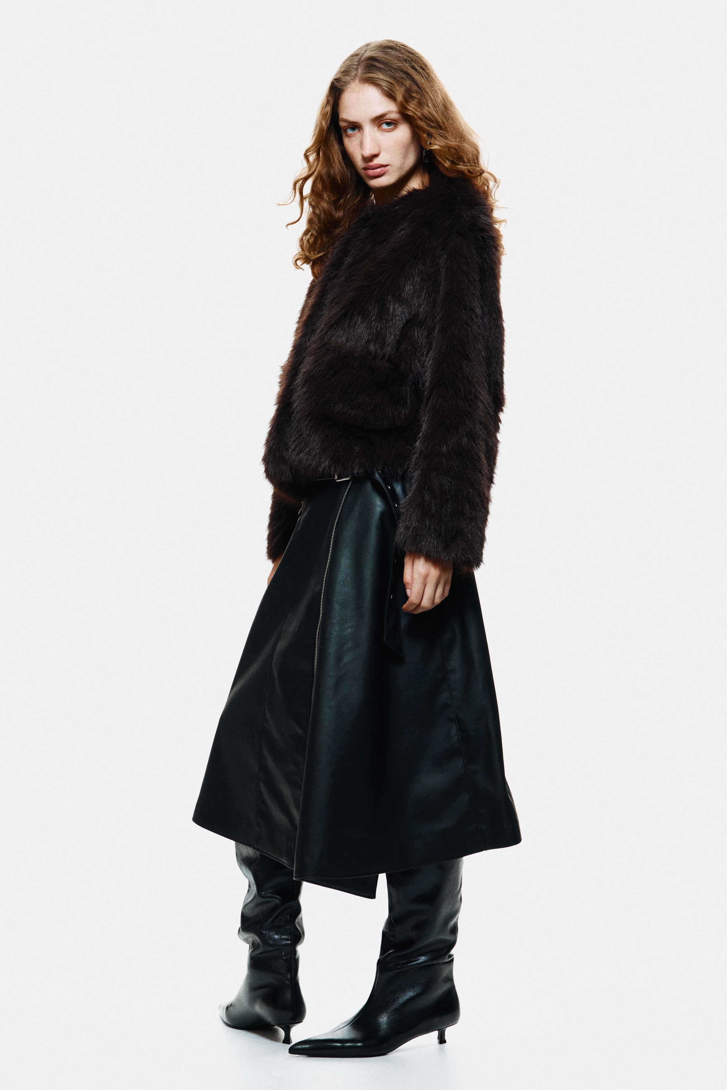 (^○^)h.m.d様翌日36ブラック ジャケット - ダークブラウン - レディース | H&M JP