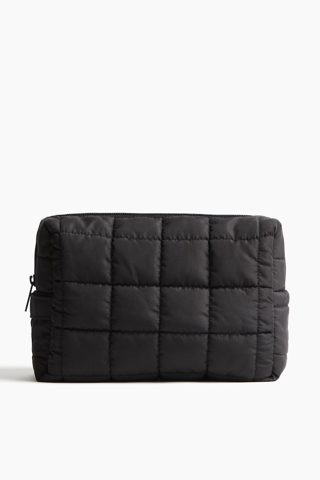 Sac à langer matelassé - Gris foncé - 1