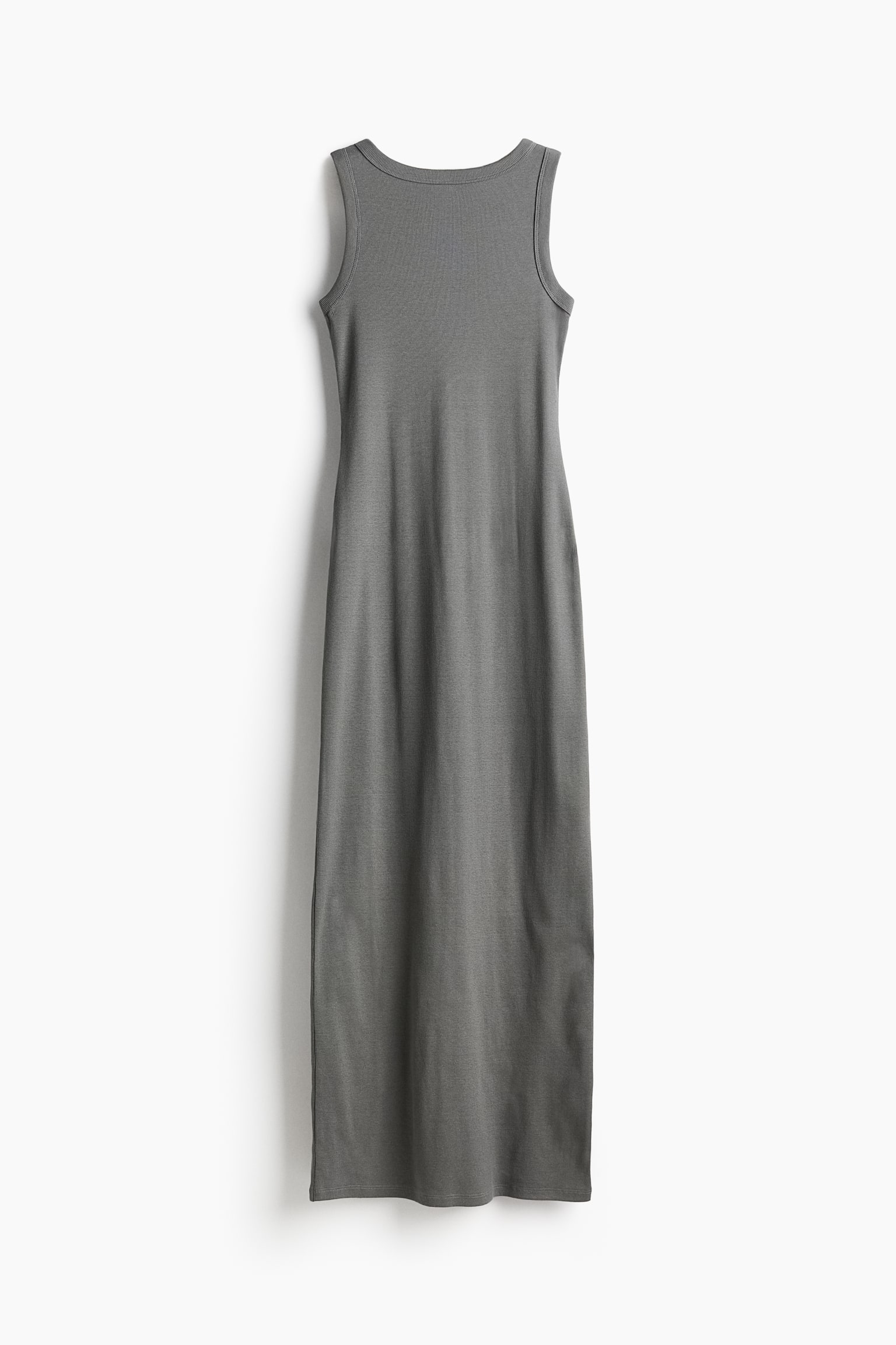 Rib Bodycon Dress - Khaki green/Black/Dark grey/Light greige/Light grey marle - 1