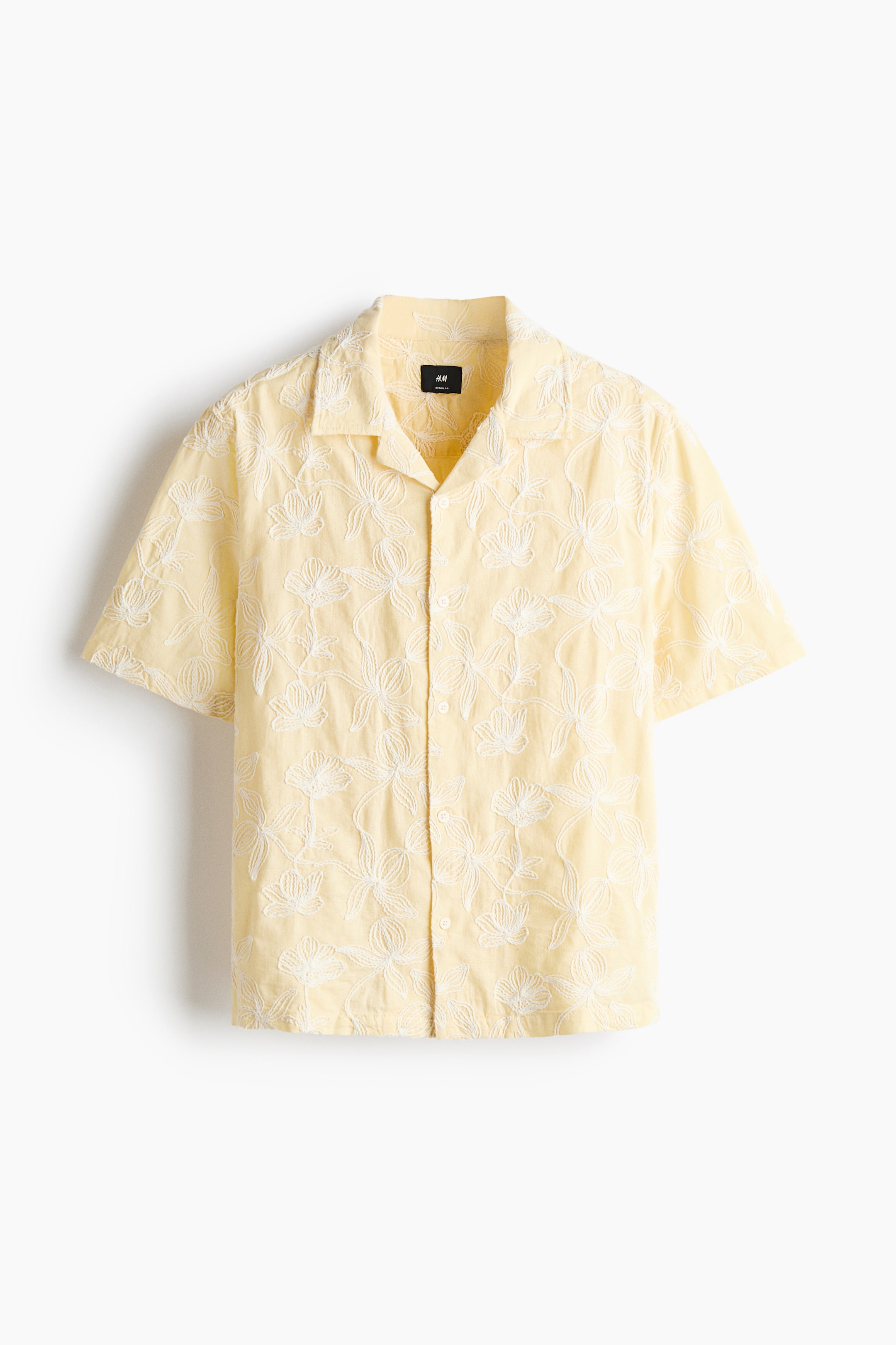 Regular-Fit Embroidered Resort Shirt