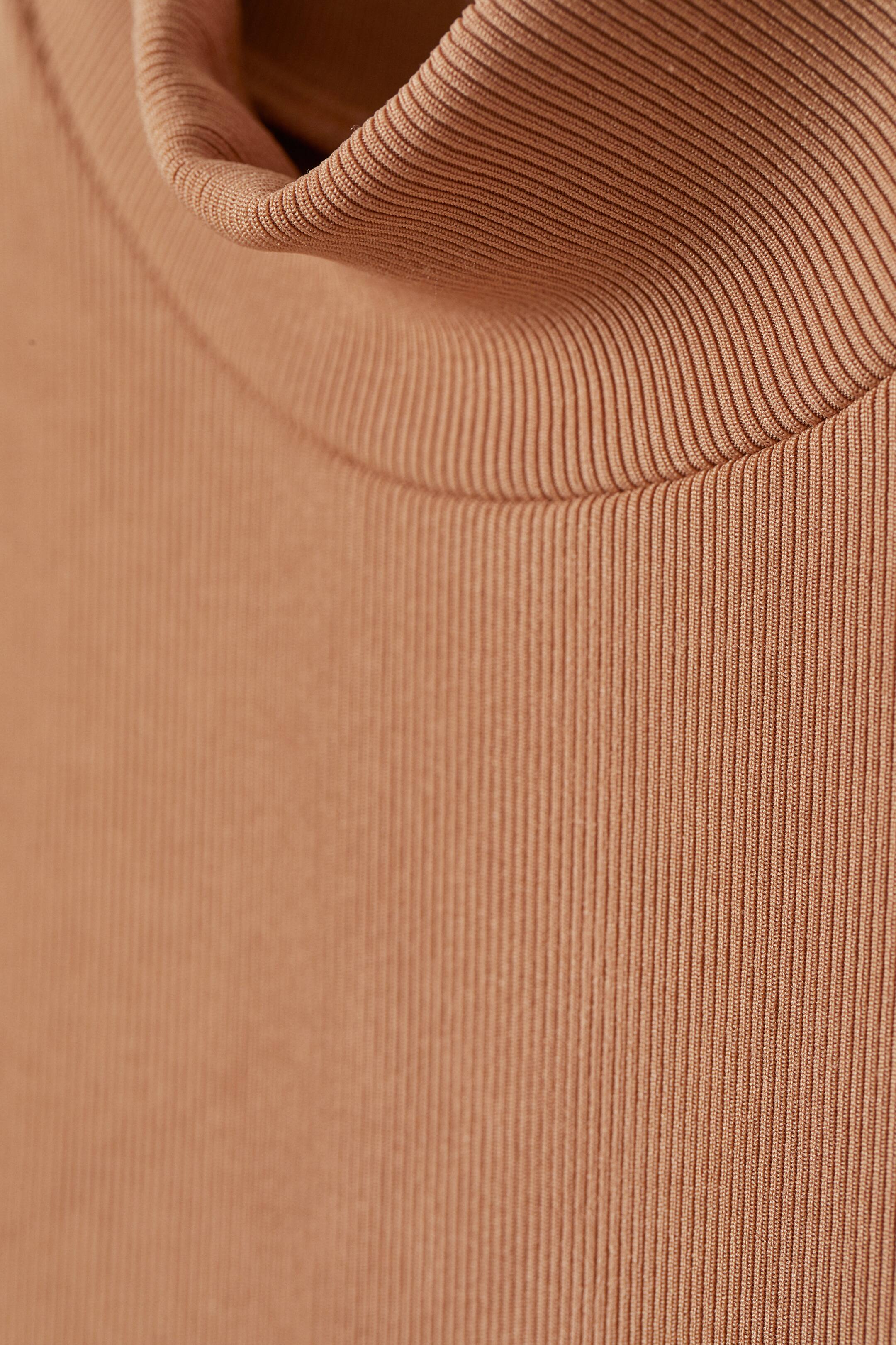 View larger image: Turtleneck body - Dark beige - Ladies | H&M HK 2