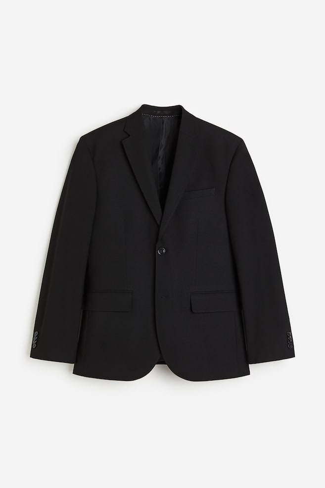 Slim Fit Jacket - Black/white striped/Beige/Navy blue - 2