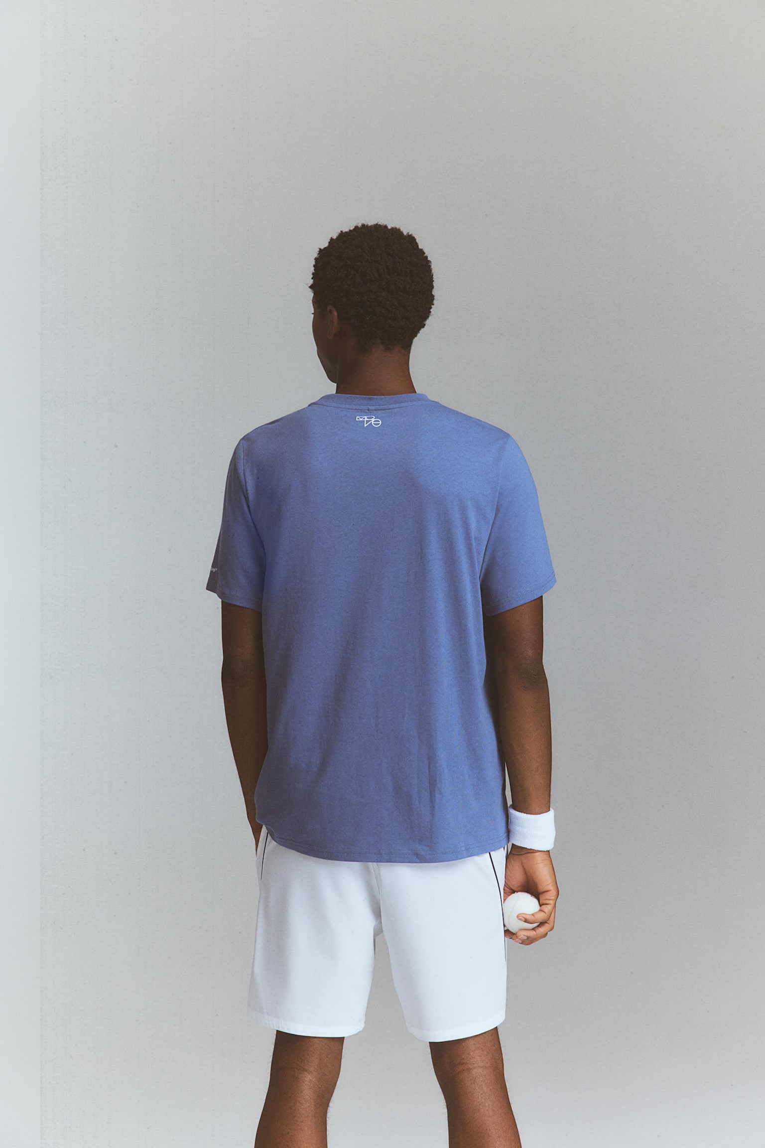 Regular Fit Activewear Tee In DryMove™ - Steel blue/Move/Black - 4