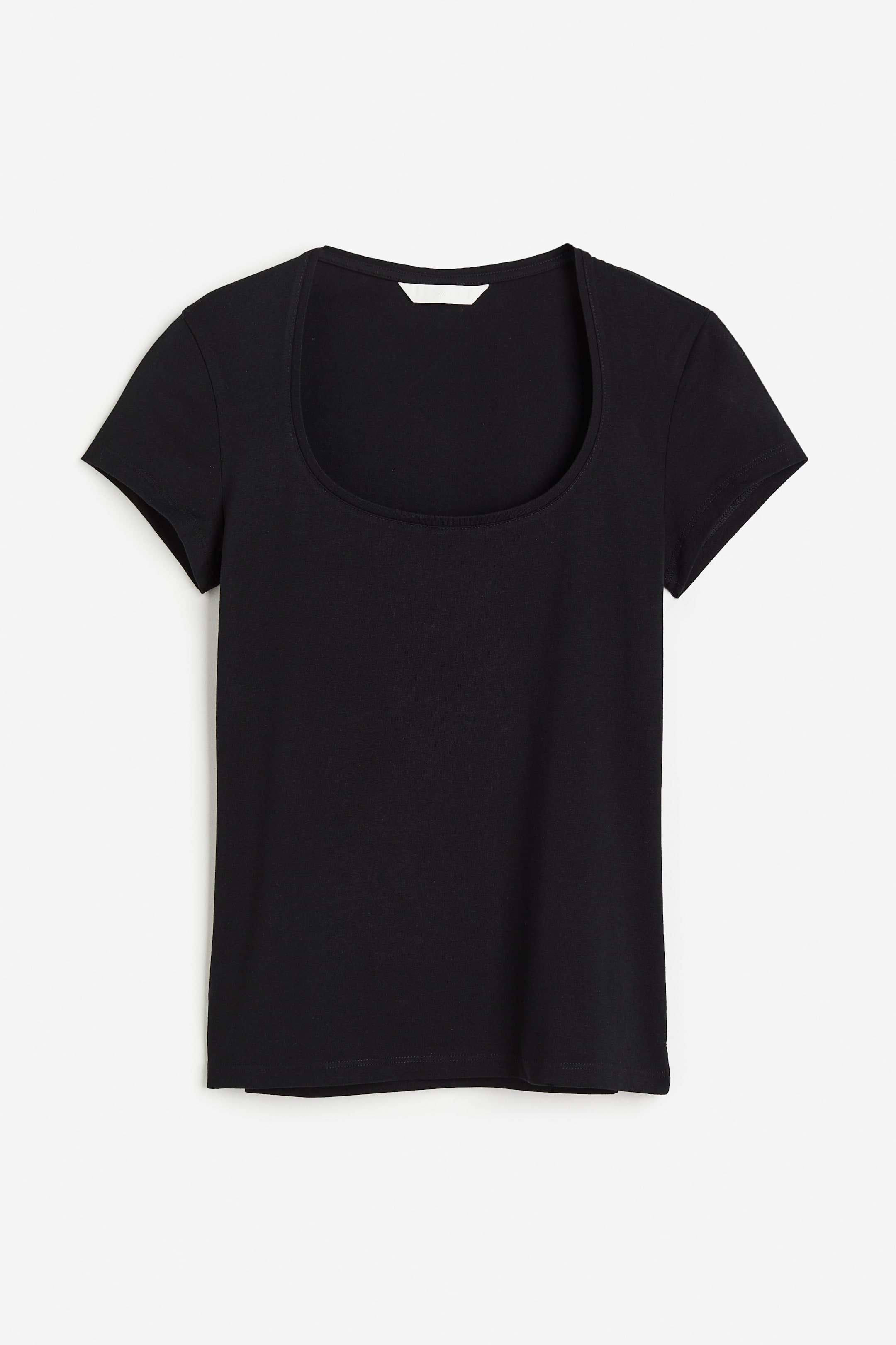 Scoop-neck T-shirt