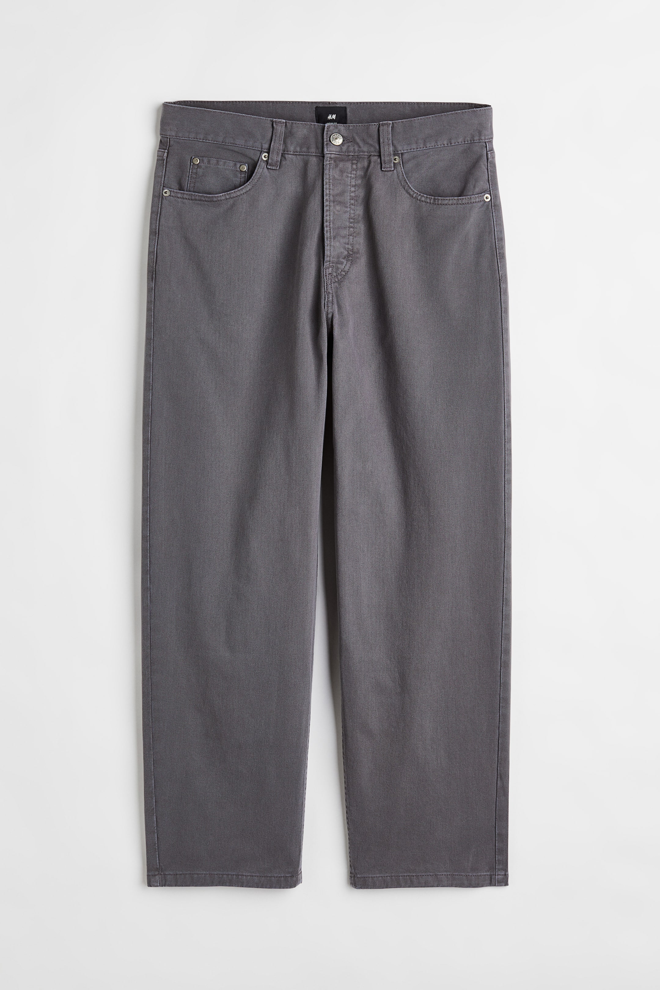 Loose Fit 5-pocket Twill Pants