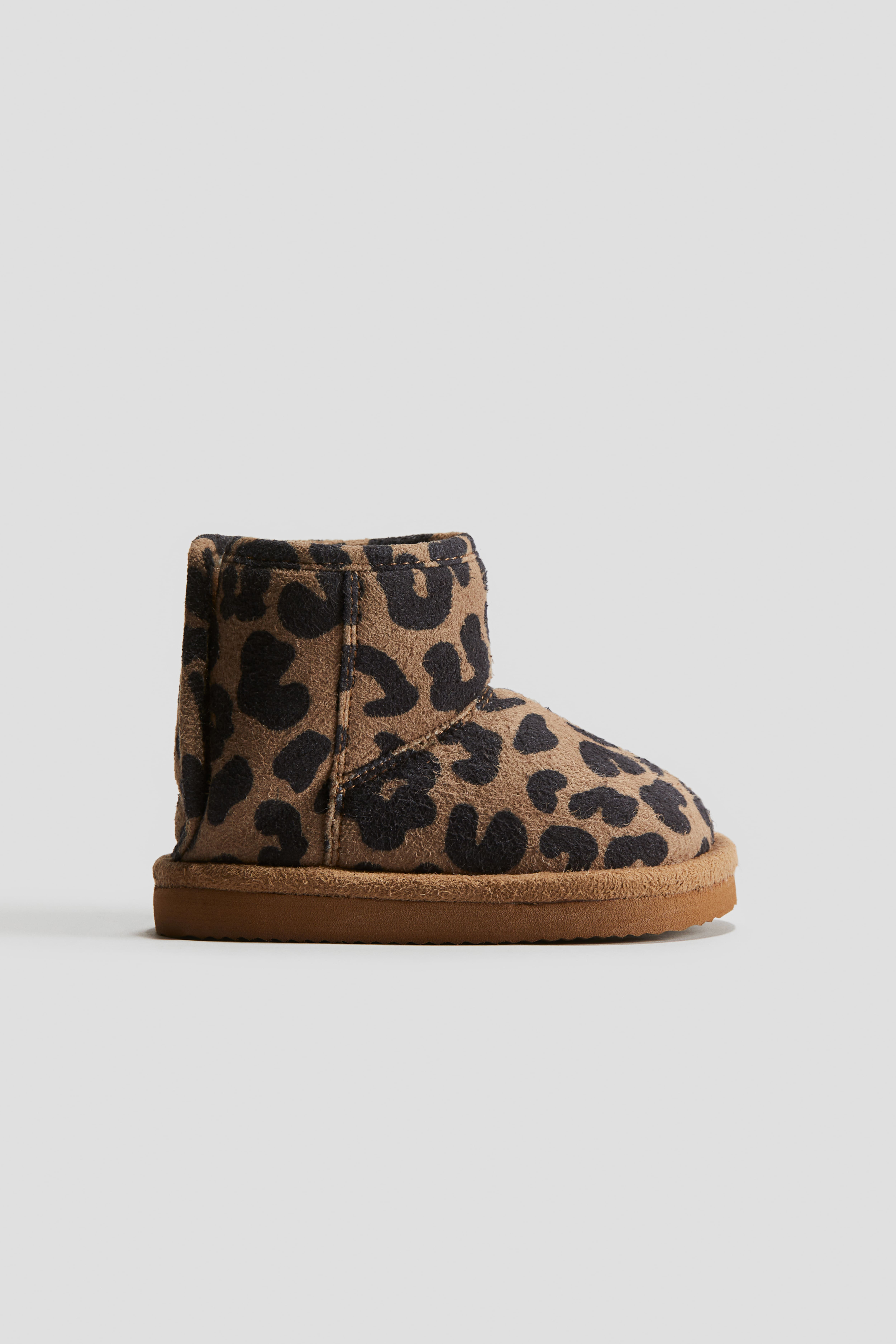 Leopard print baby boots on sale