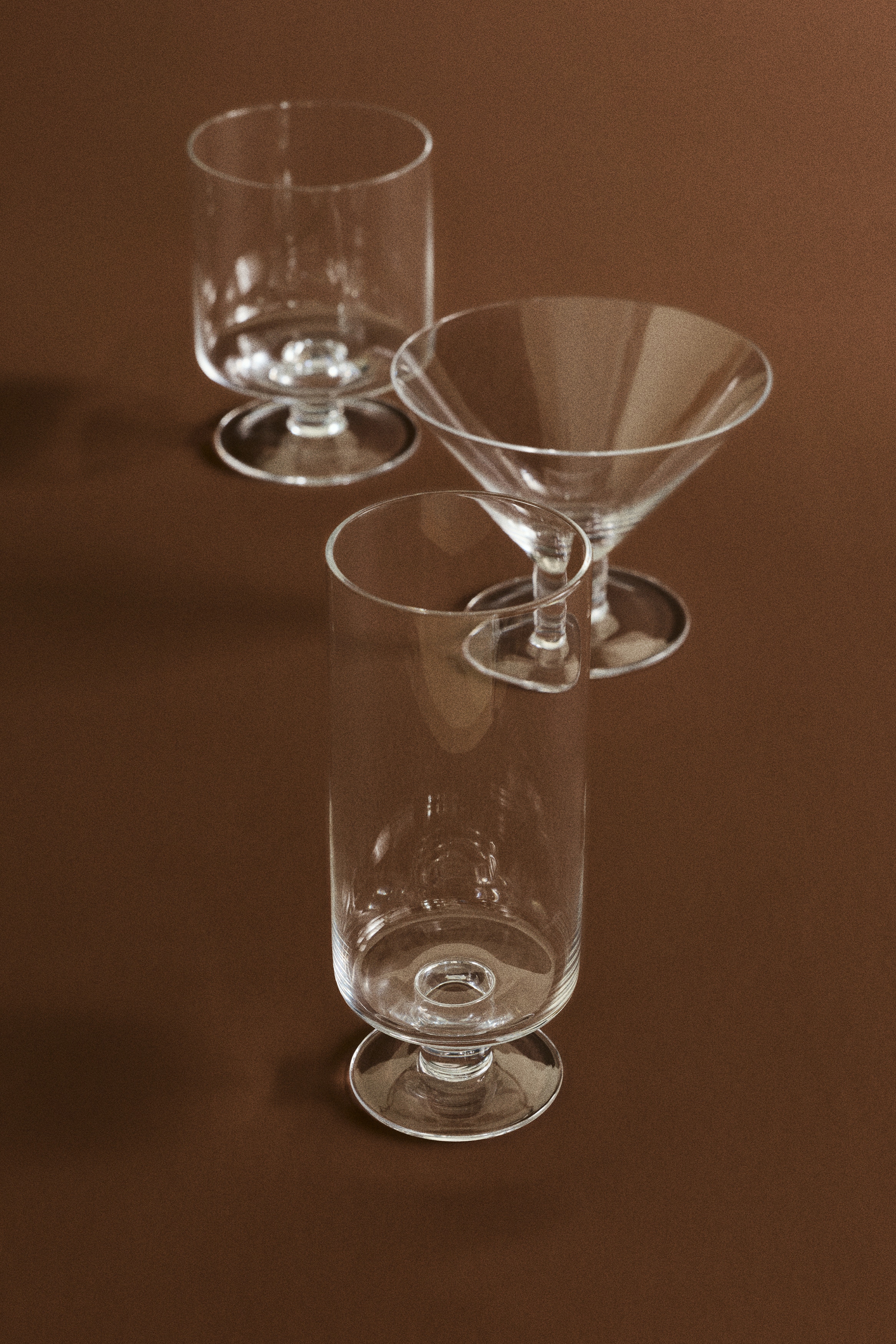 4-pack Vasos para Highball en vidrio soplado - Transparente