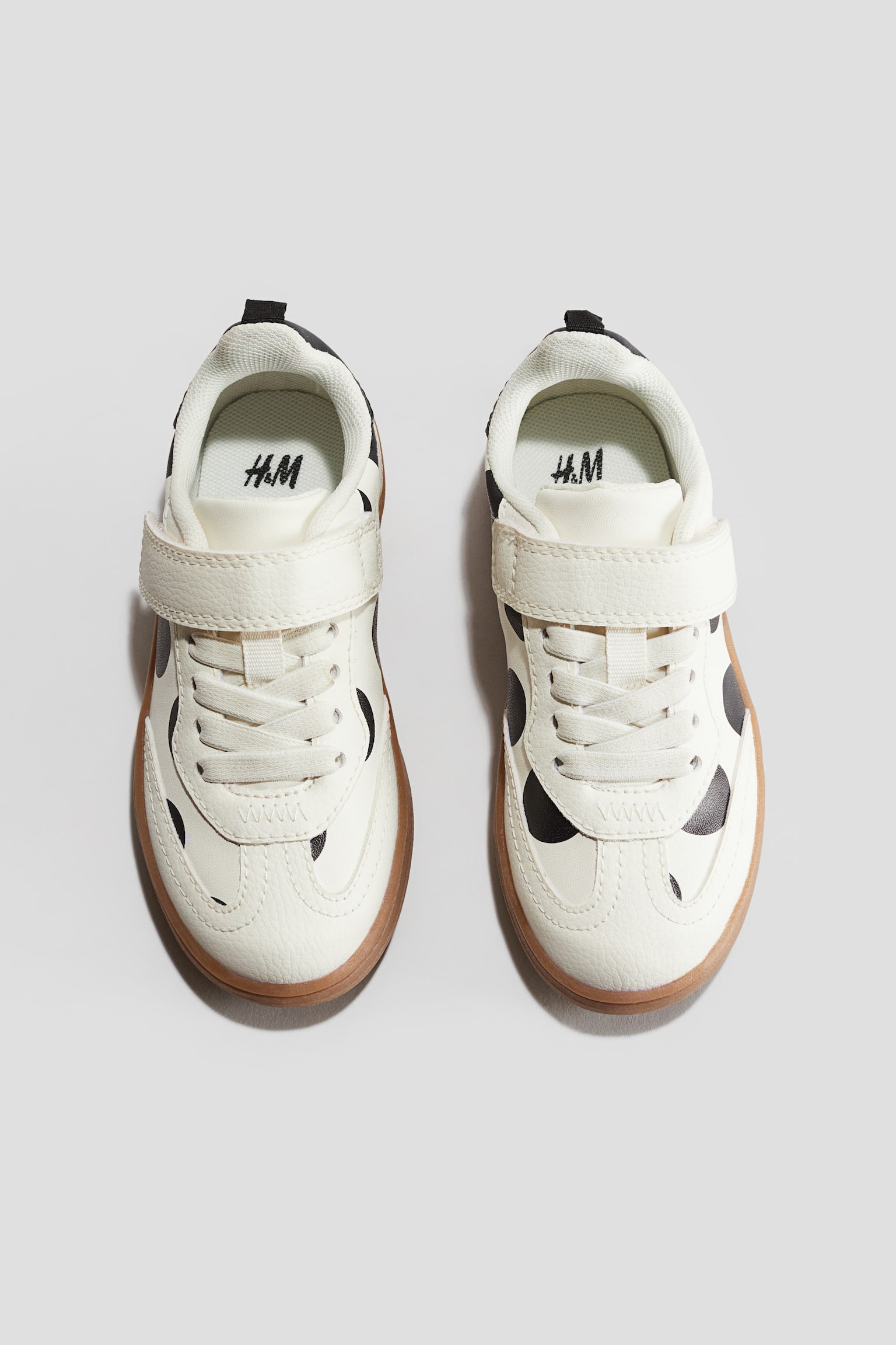 Trainers - White/Spotted/Beige/White - 3