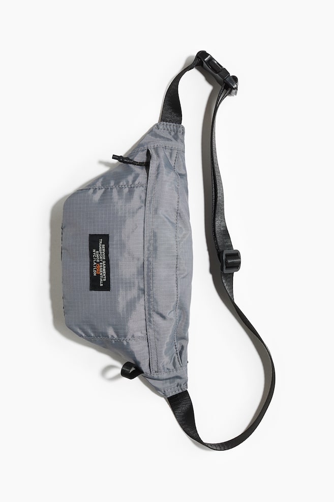 Nylon crossbody bag - Grey/Service Garments/Black/Service Garments - 1