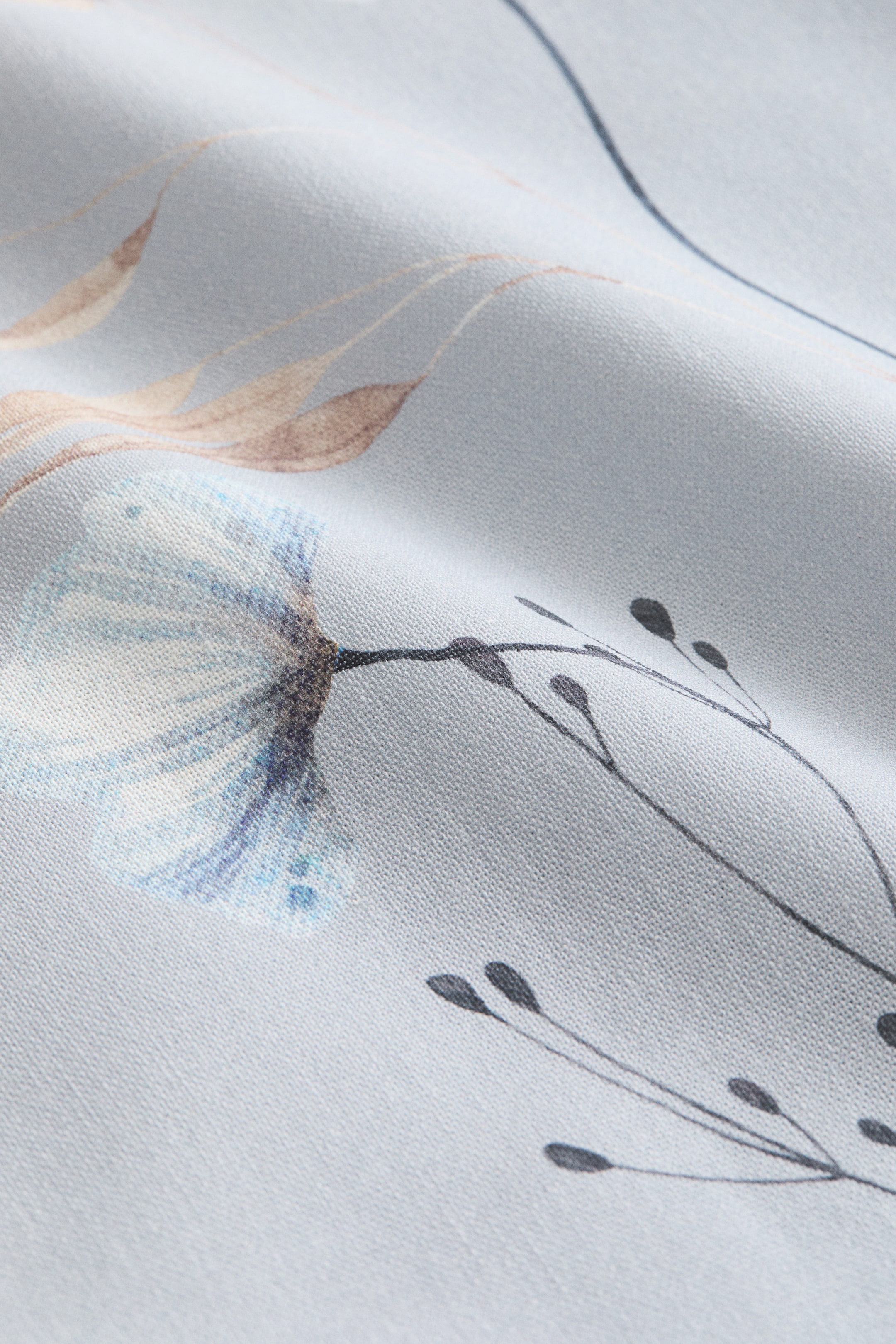 Printed Canvas Cushion Cover