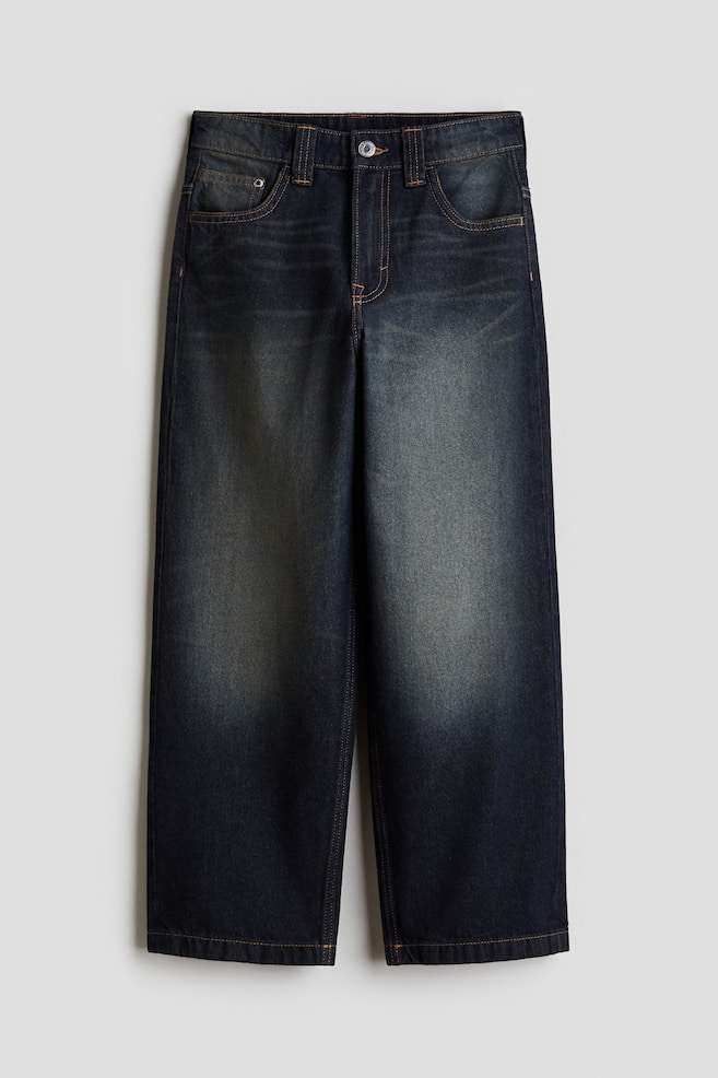 Baggy Fit jeans - Dark denim blue/Black/Denim blue/Light denim blue/Light denim blue/Light denim grey/Washed black/Light denim blue/Light denim blue/Washed black - 1