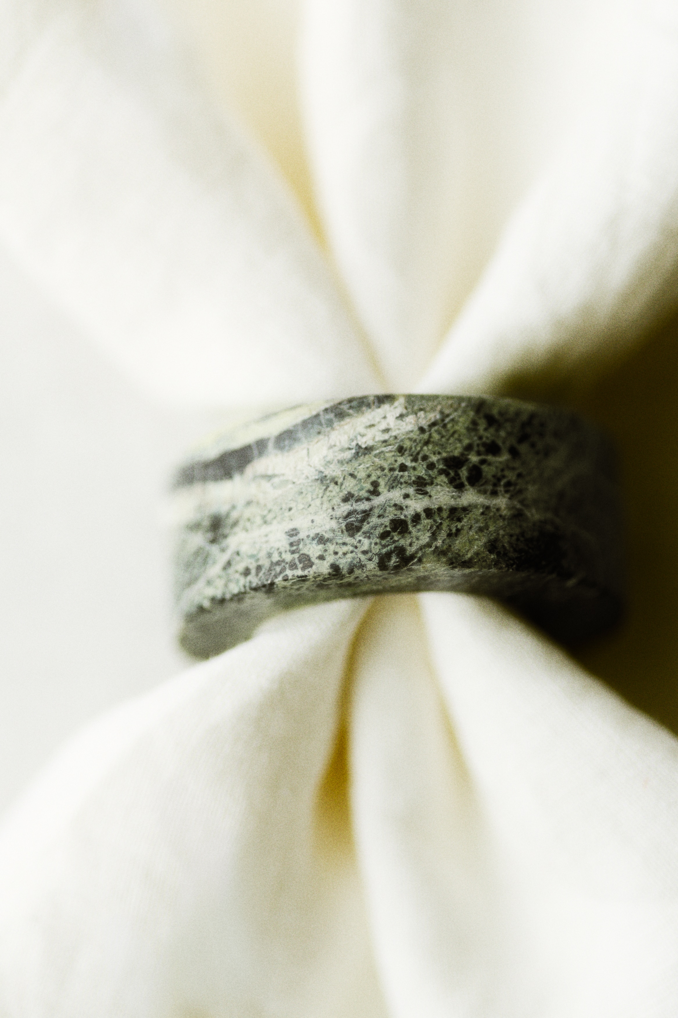 4-pack marble napkin rings - Dark green/Marbled/Beige/Marbled