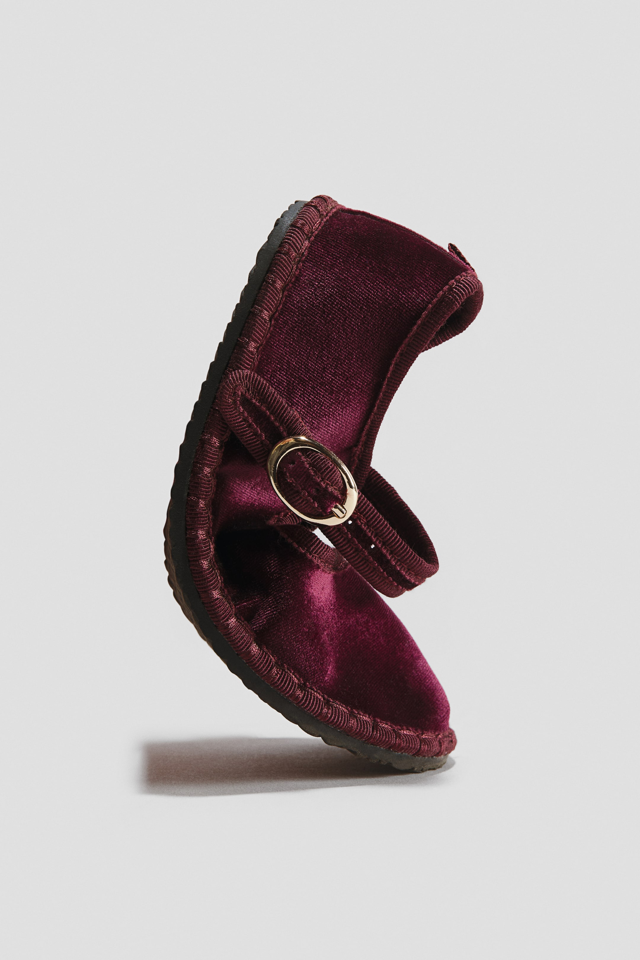 Ballerines en velours