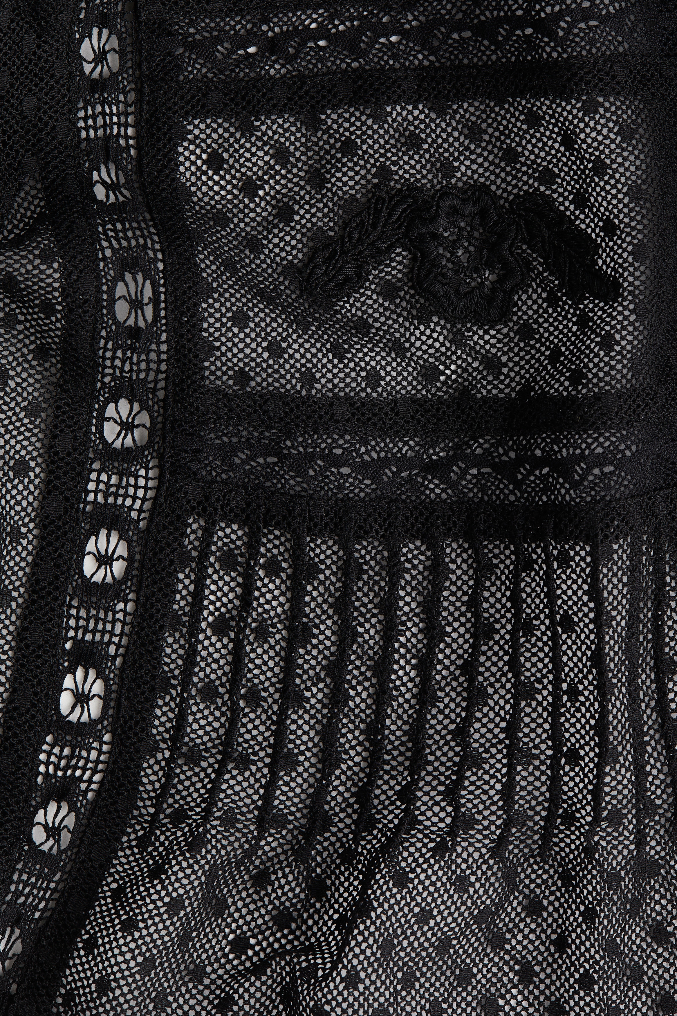 Plumeti mesh blouse
