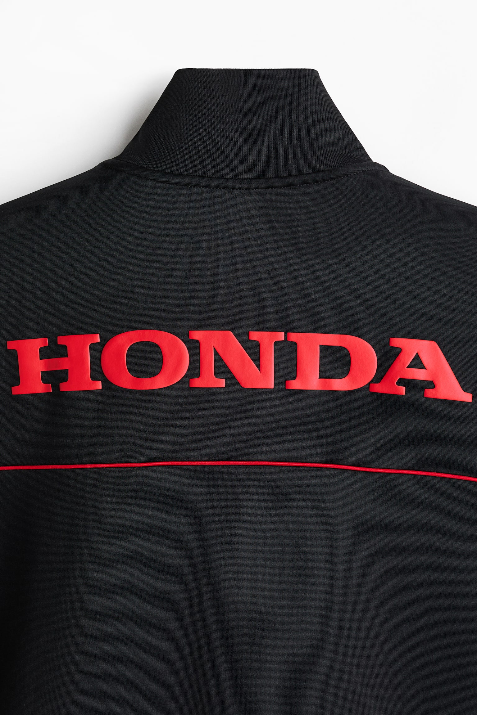 Áo khoác tập vải scuba Loose Fit - Màu đen/Honda - 7