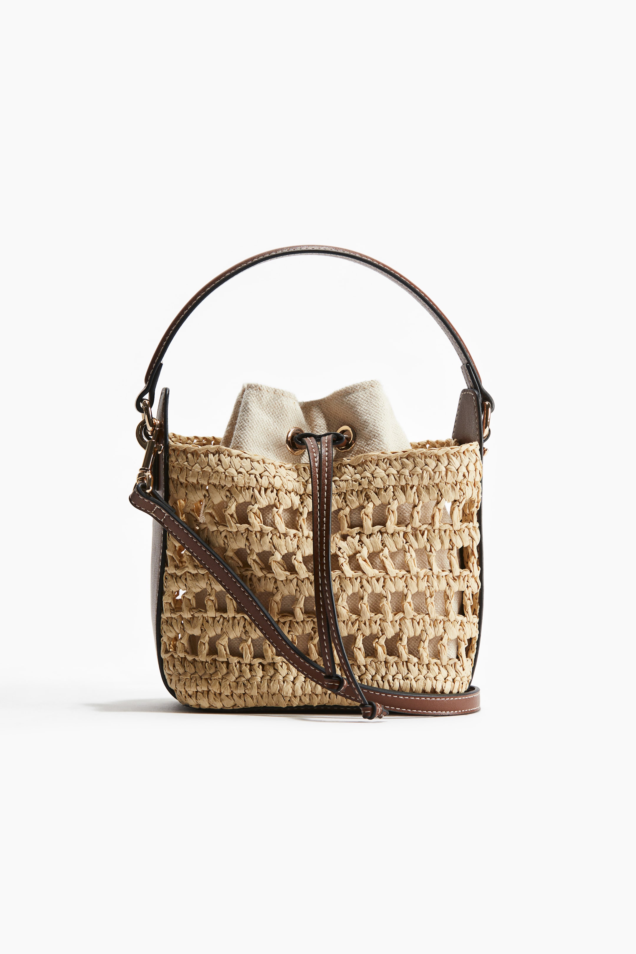 Straw Crossbody Bag