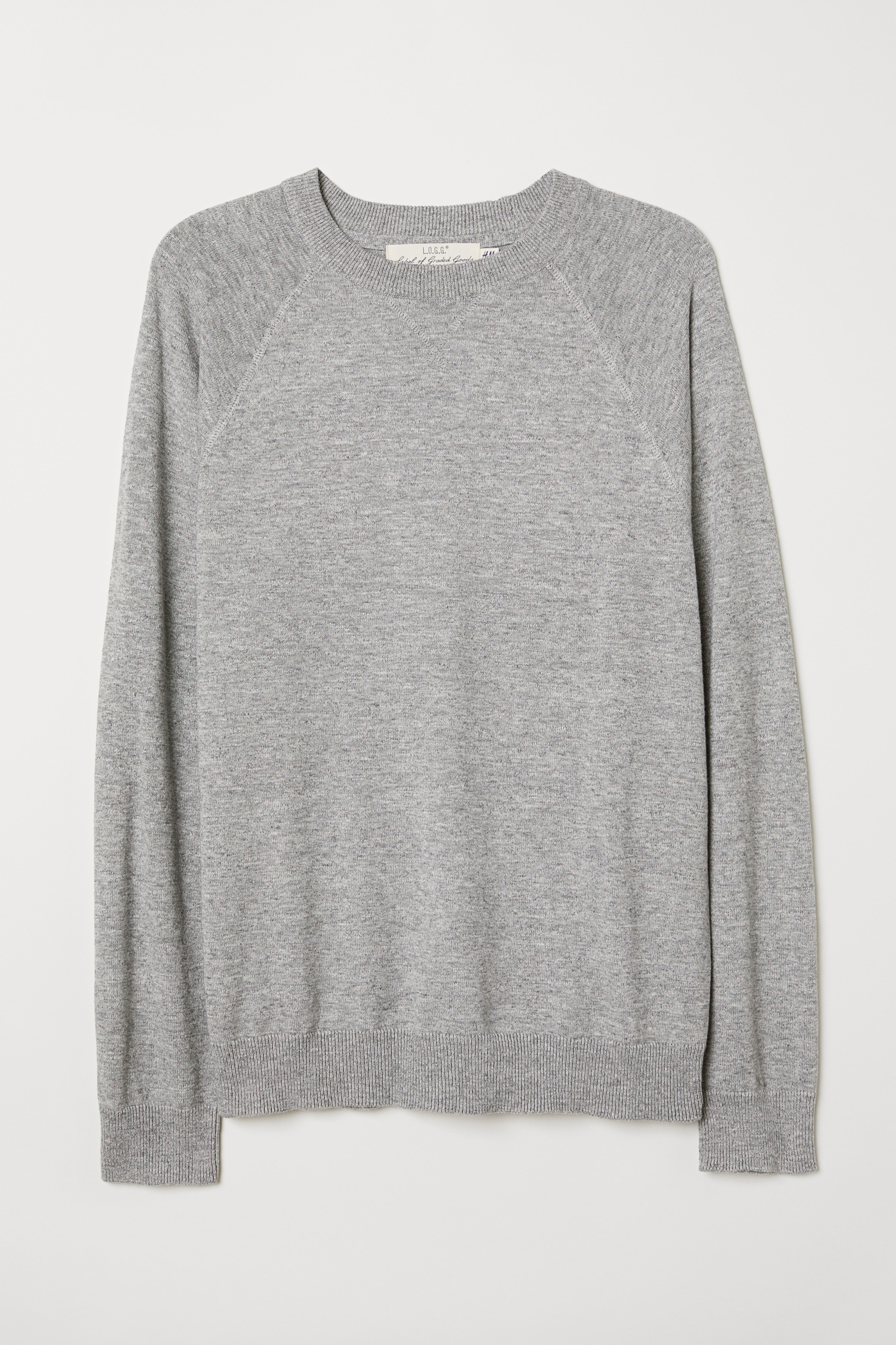 Cotton Raglan sleeved Sweater