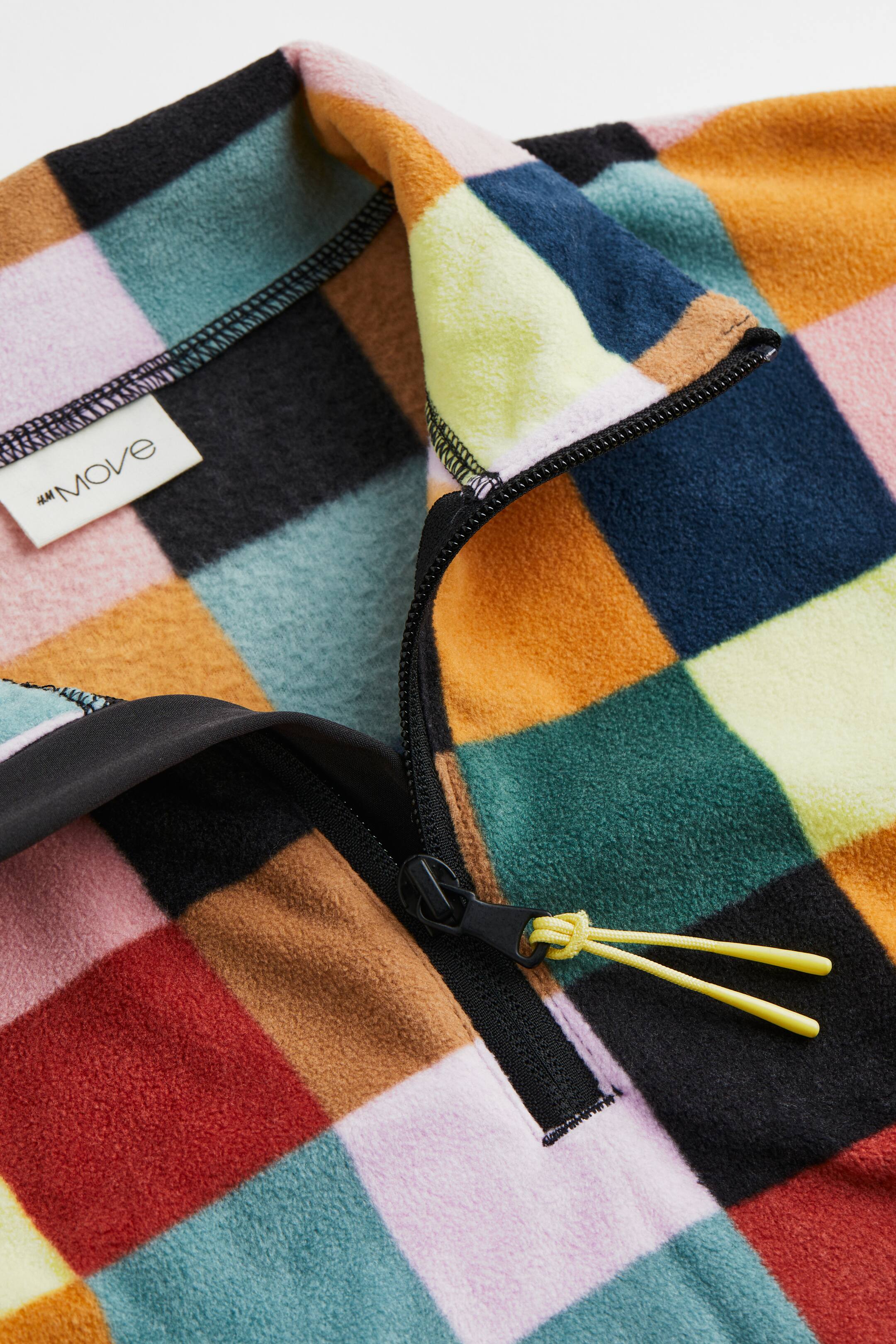 Fastdrying Fleece Sports Top Long sleeve Regular length Black