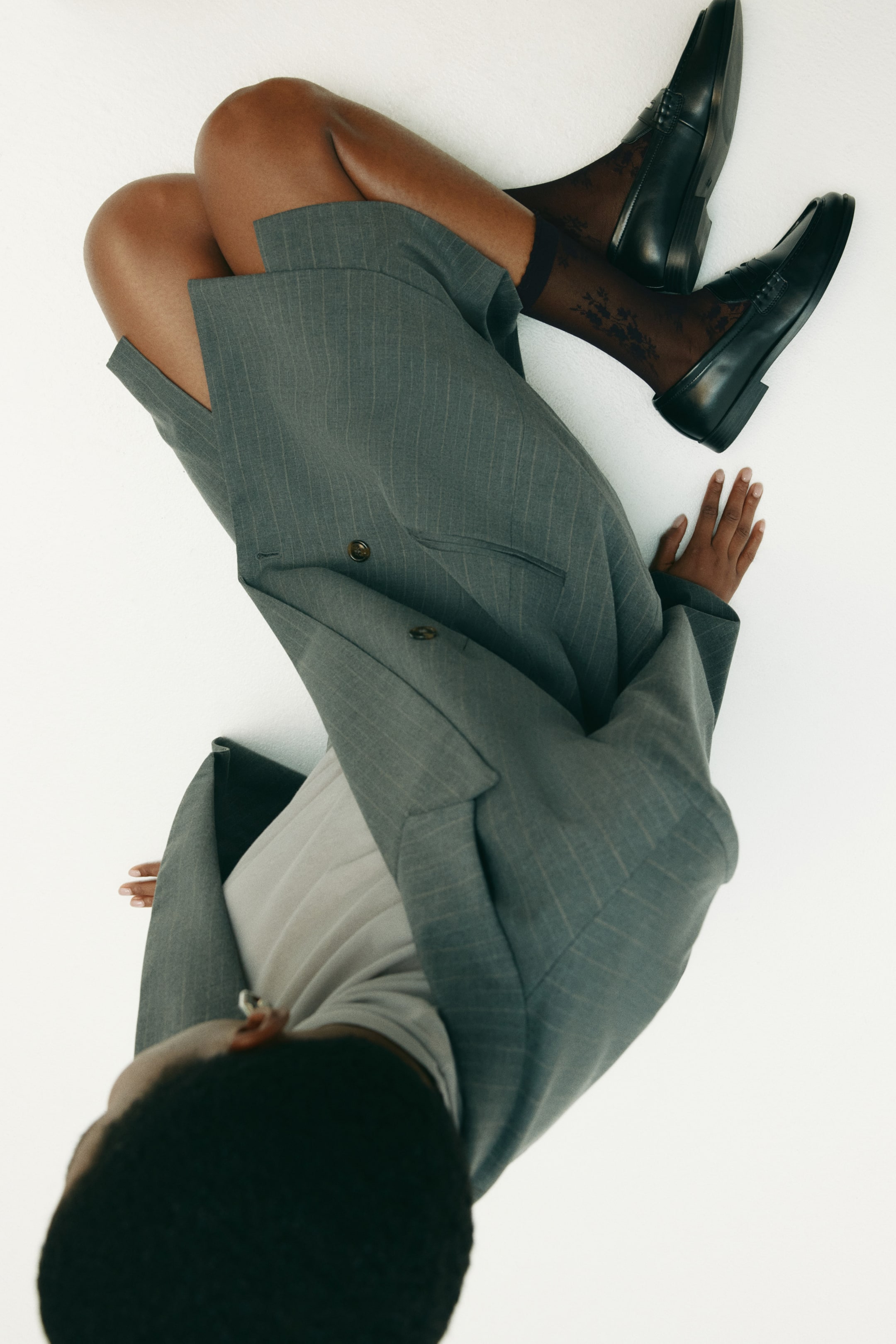 Ingrandisci l'immagine: Calzini in pizzo - Nero/fiori - DONNA | H&M CH 3