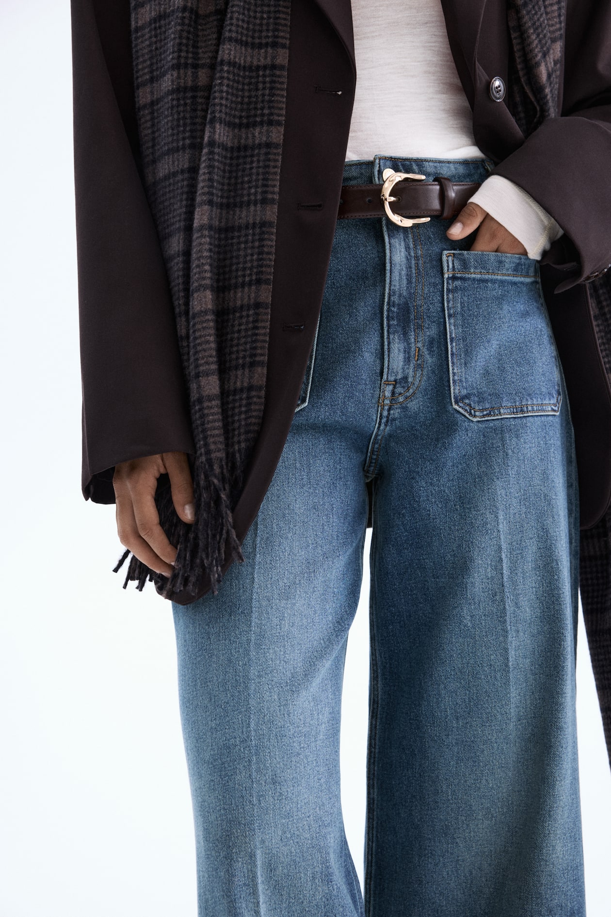 Wide High Jeans - image 3