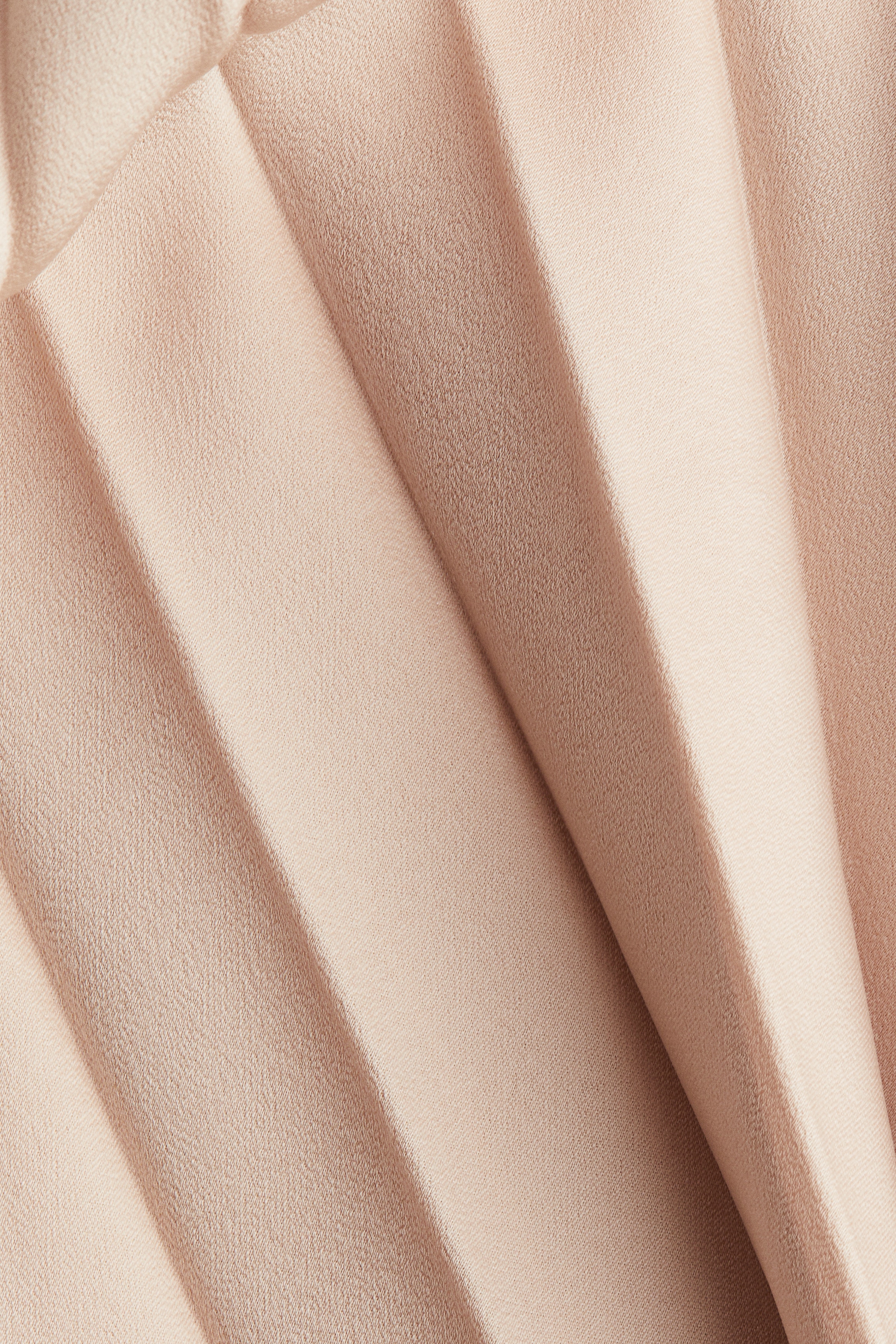 Pleated maxi skirt