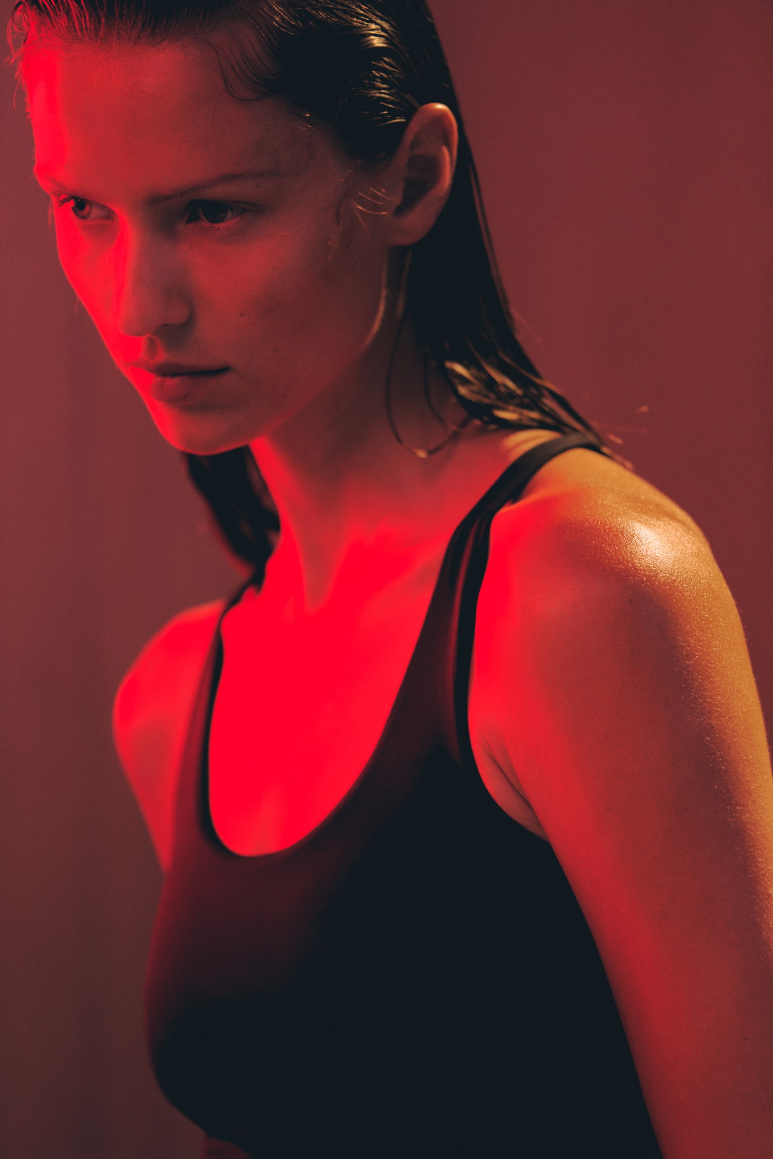 슬리브리스 스포츠 탑 SculptMove™ - 블랙/아이보리/베이지 - 3