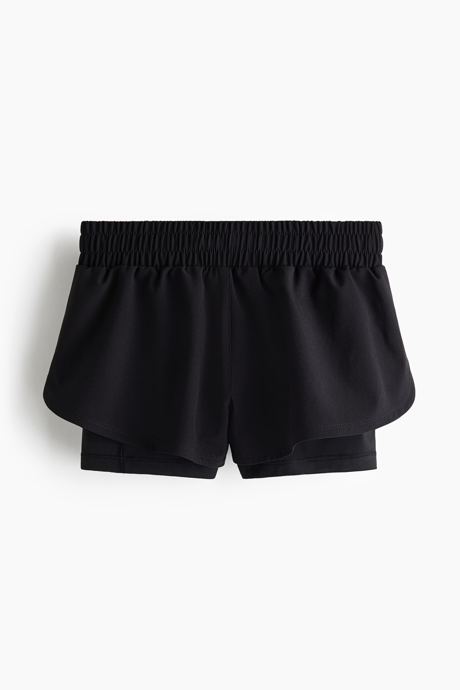 Running shorts with DryMove™ - Black/Bright blue/Light pink/Navy blue/Lilac plum - 1