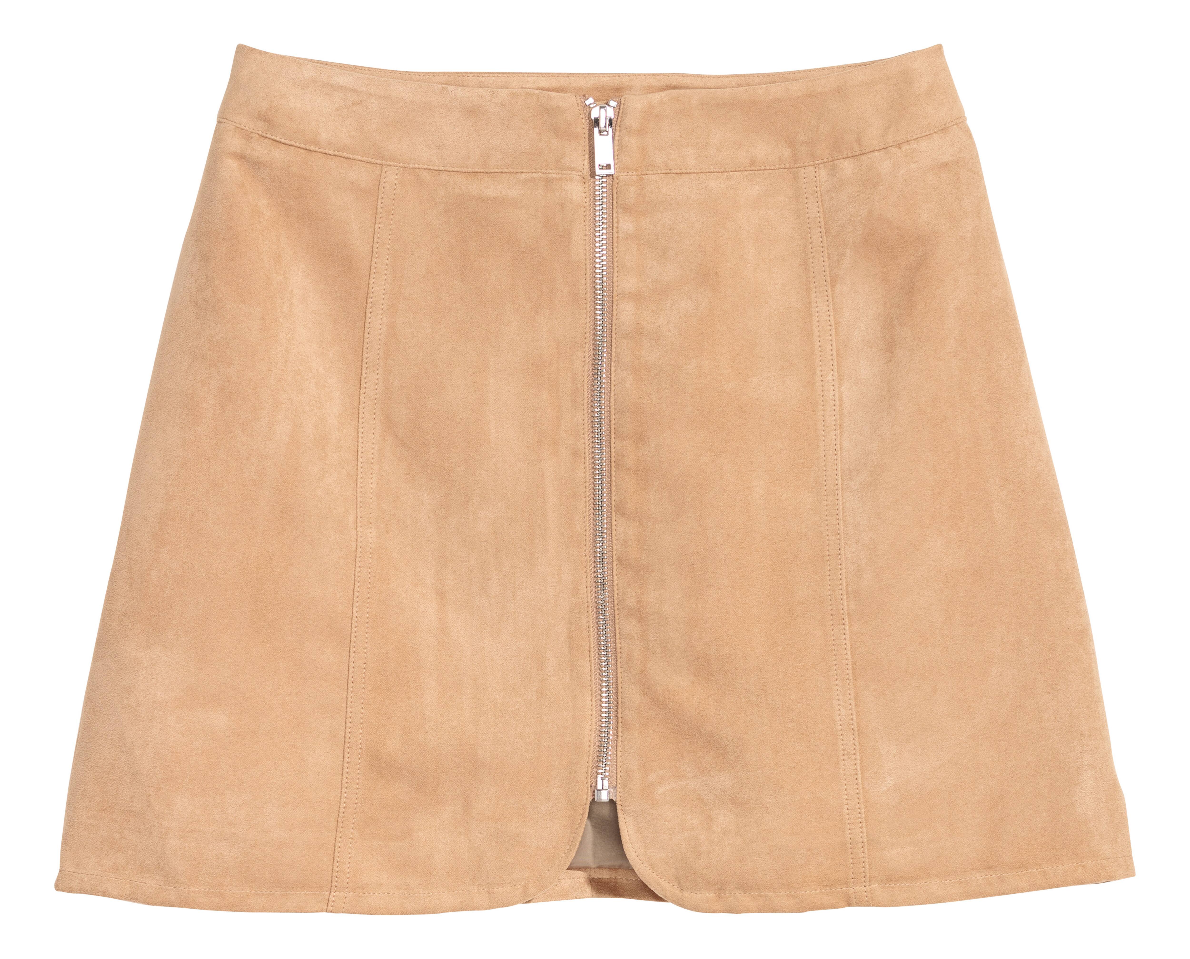 H&m suede mini skirt best sale