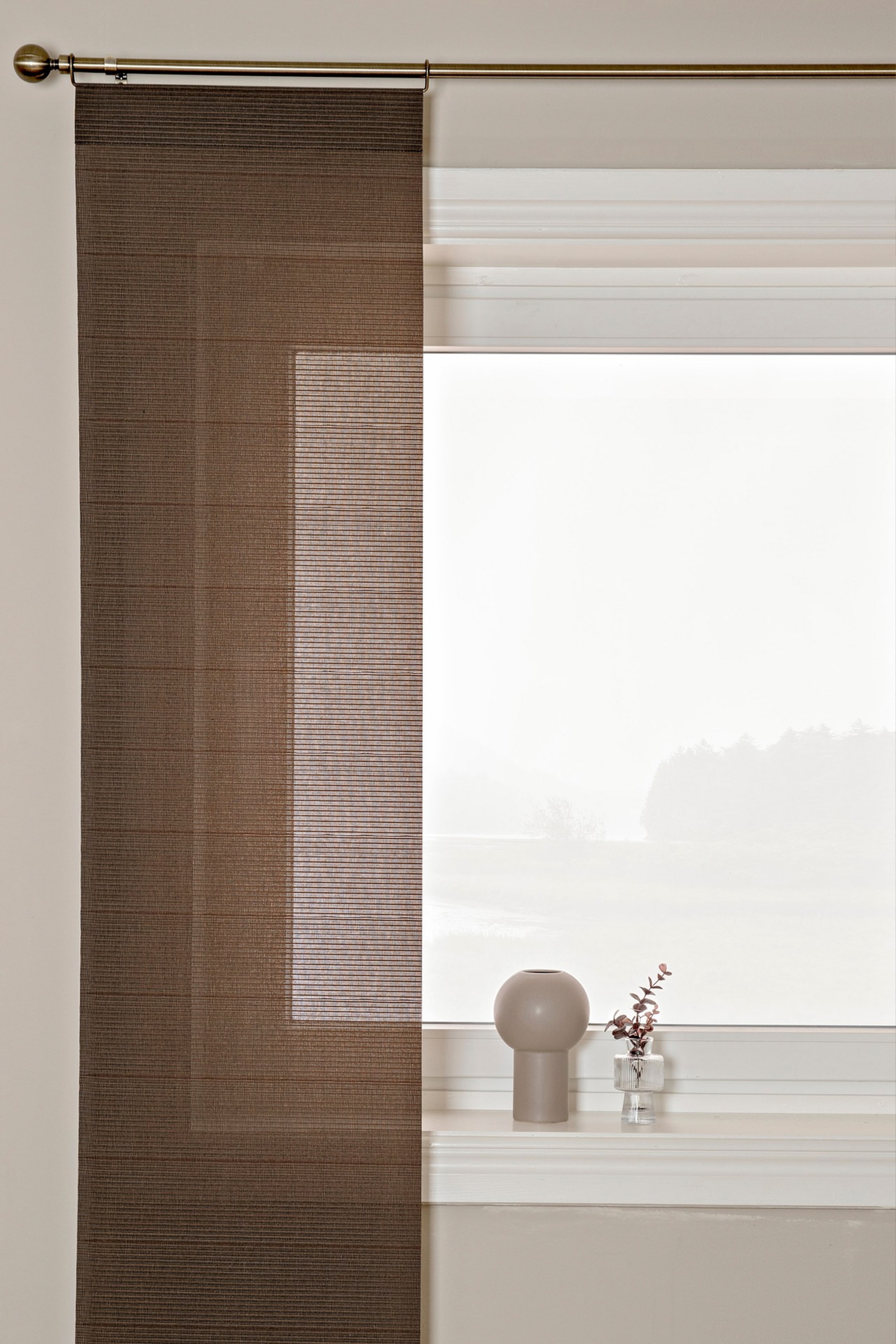 Größeres Bild ansehen: 1er-pack Schiebevorhang Peate - Braun - Hasta - Home All | H&M DE 1