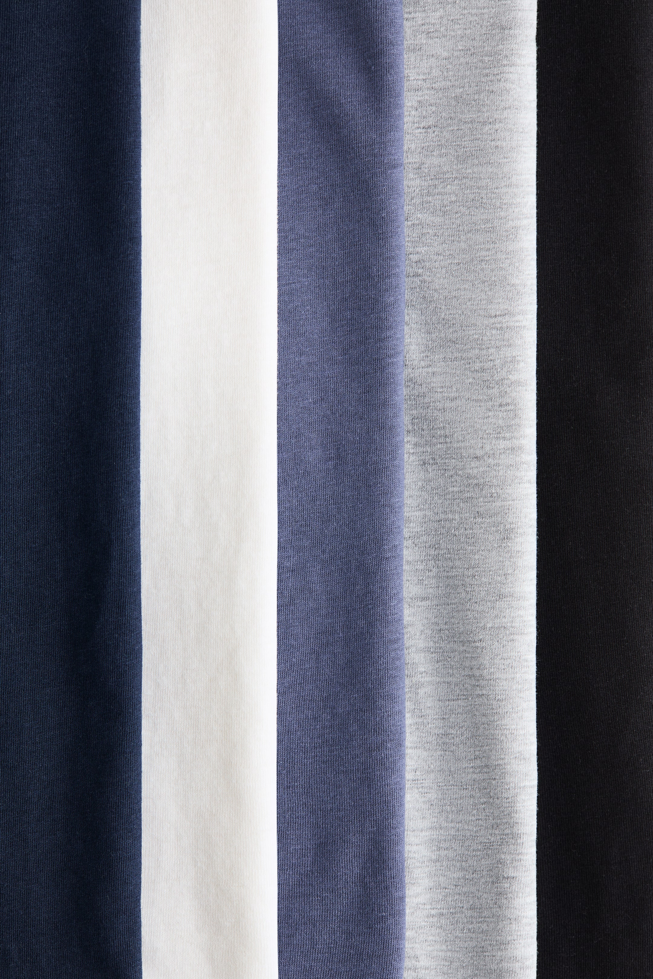 View larger image: 5-pack cotton T-shirts - Blue/Light grey marl - Kids | H&M HK 2