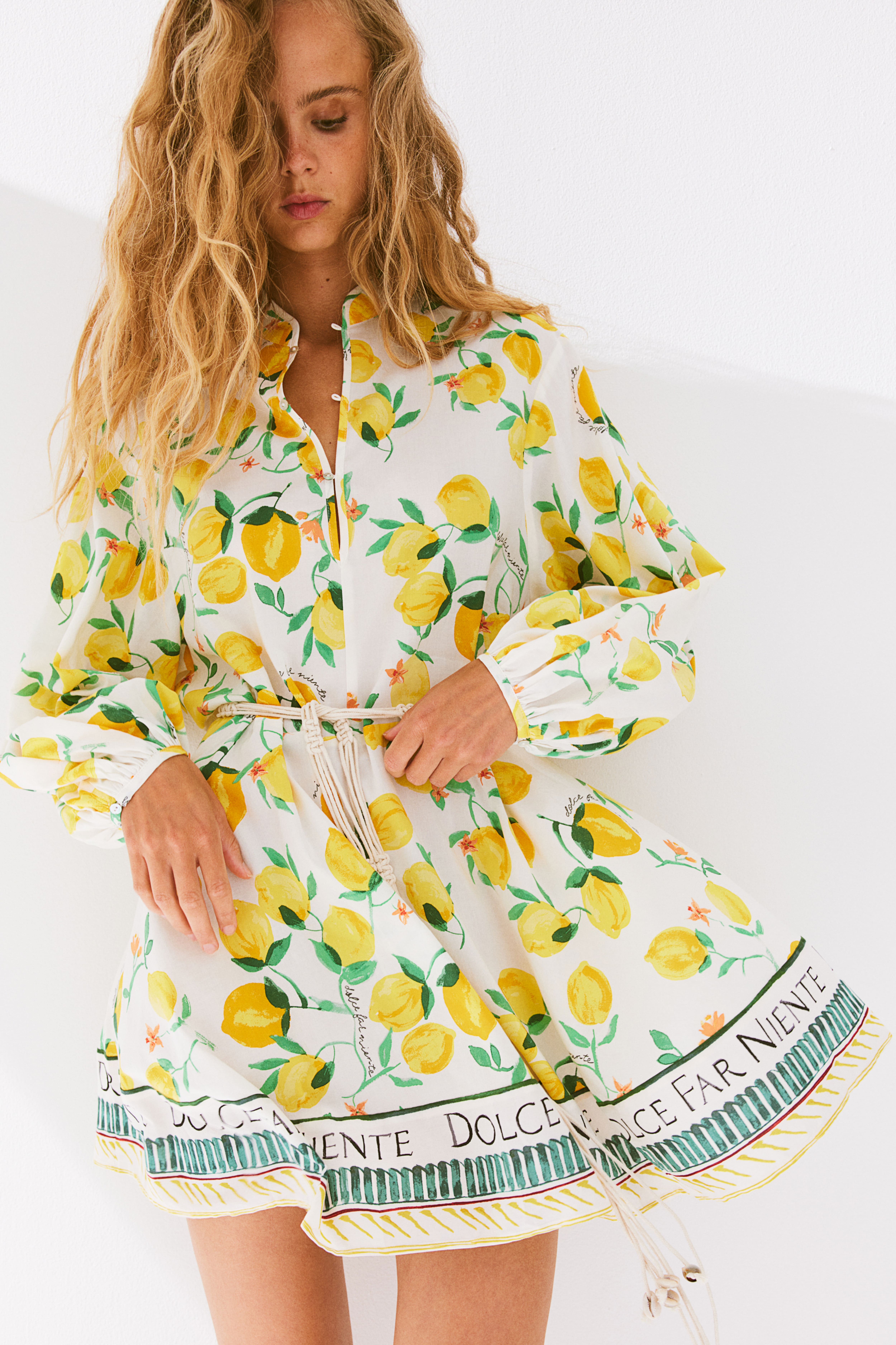 Dolce lemon dress hotsell