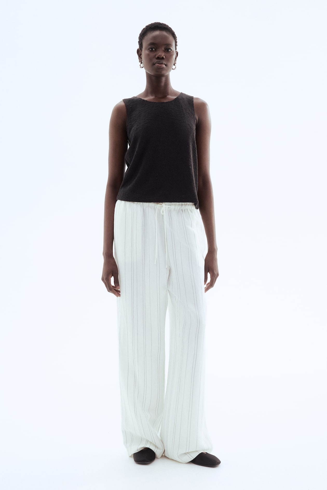 Textured-Knit Tank Top - image 2