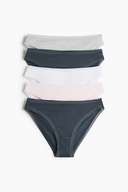 5-pack trosa briefs i bomull
