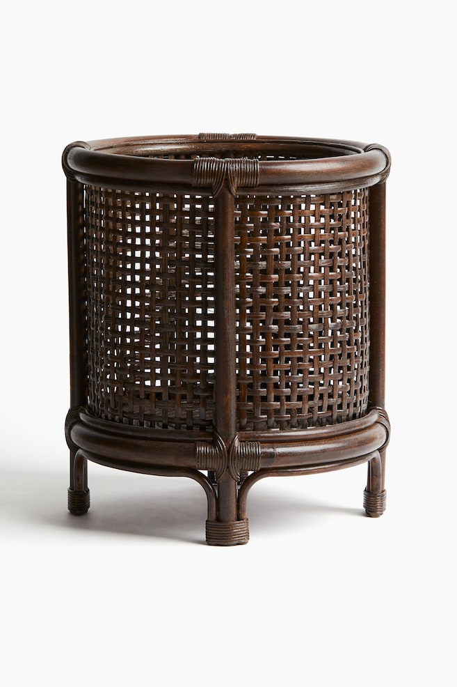 Brown Large Rattan Plant Pot Holder at H&M Home | H&M US