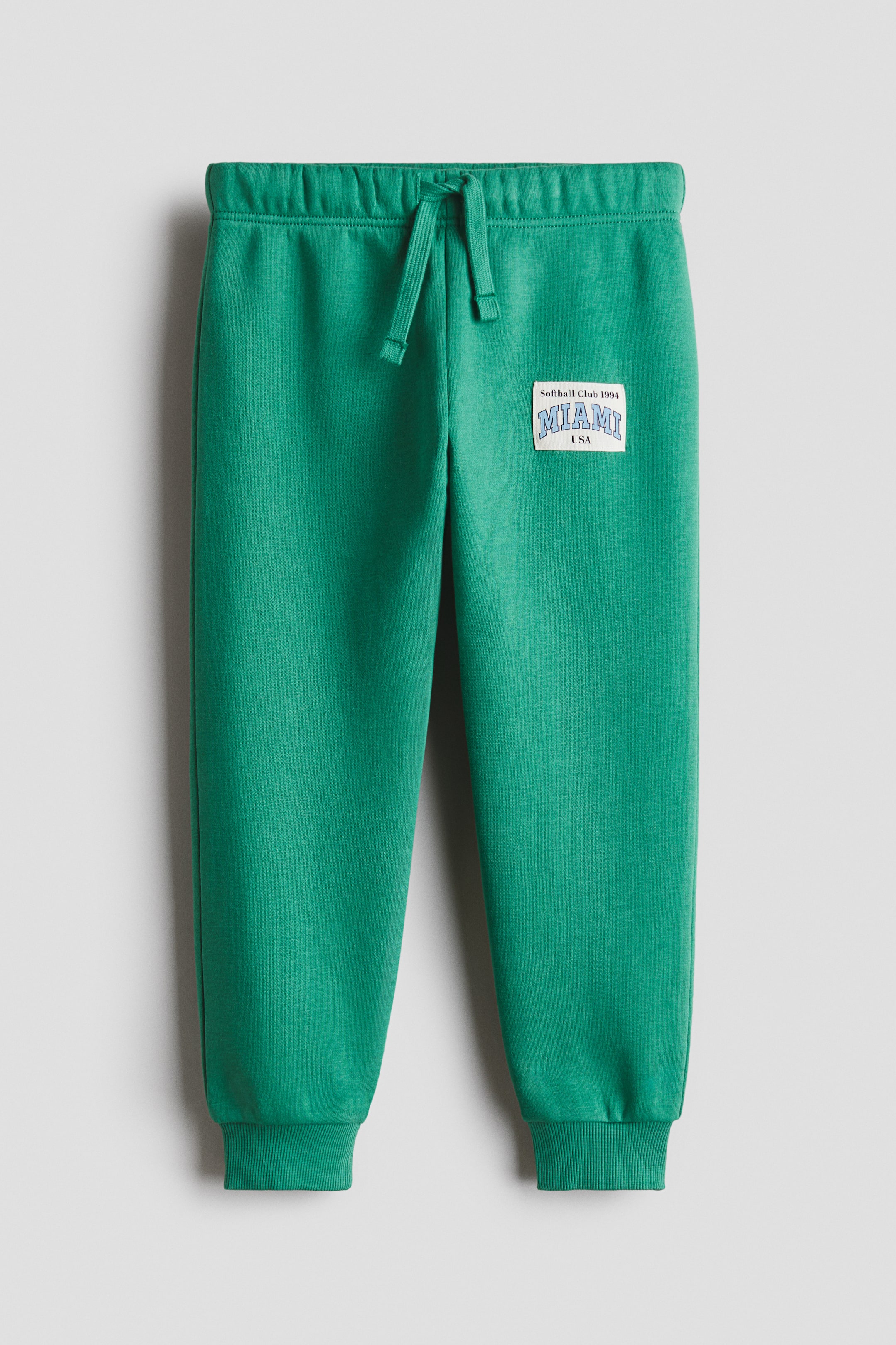 View larger image: Printed joggers - Green/Miami - Kids | H&M 1