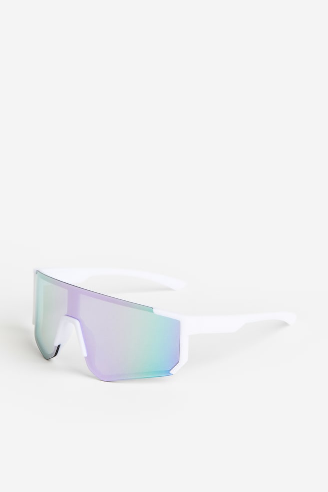 Sports sunglasses - White/Black - 2